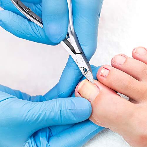 Set 8 Cortadores de Cutículas Acero Inoxidable Mudder Plata