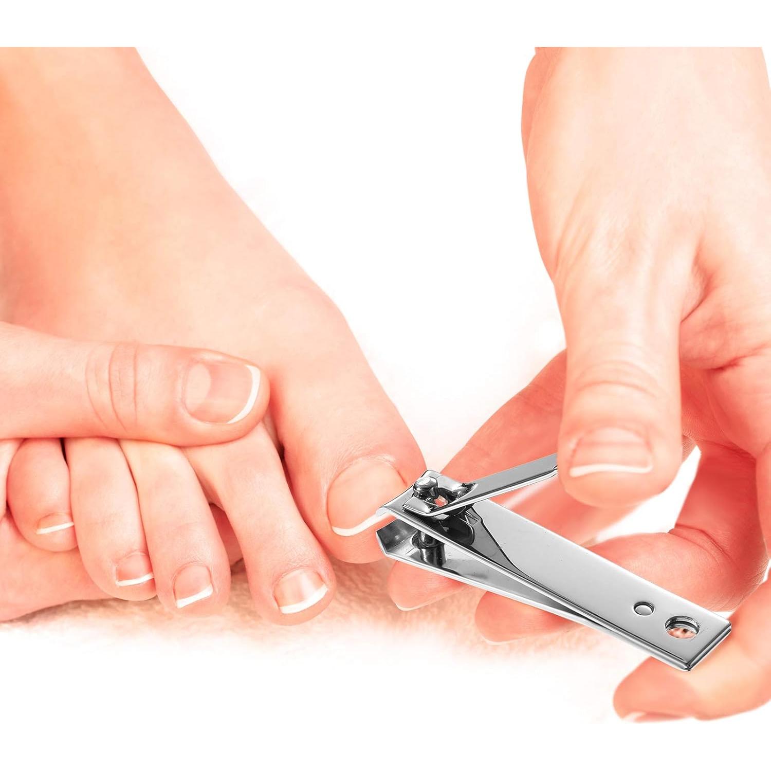 Juego de Cortauñas Yaomiao 12 Piezas Acero Inoxidable Plata