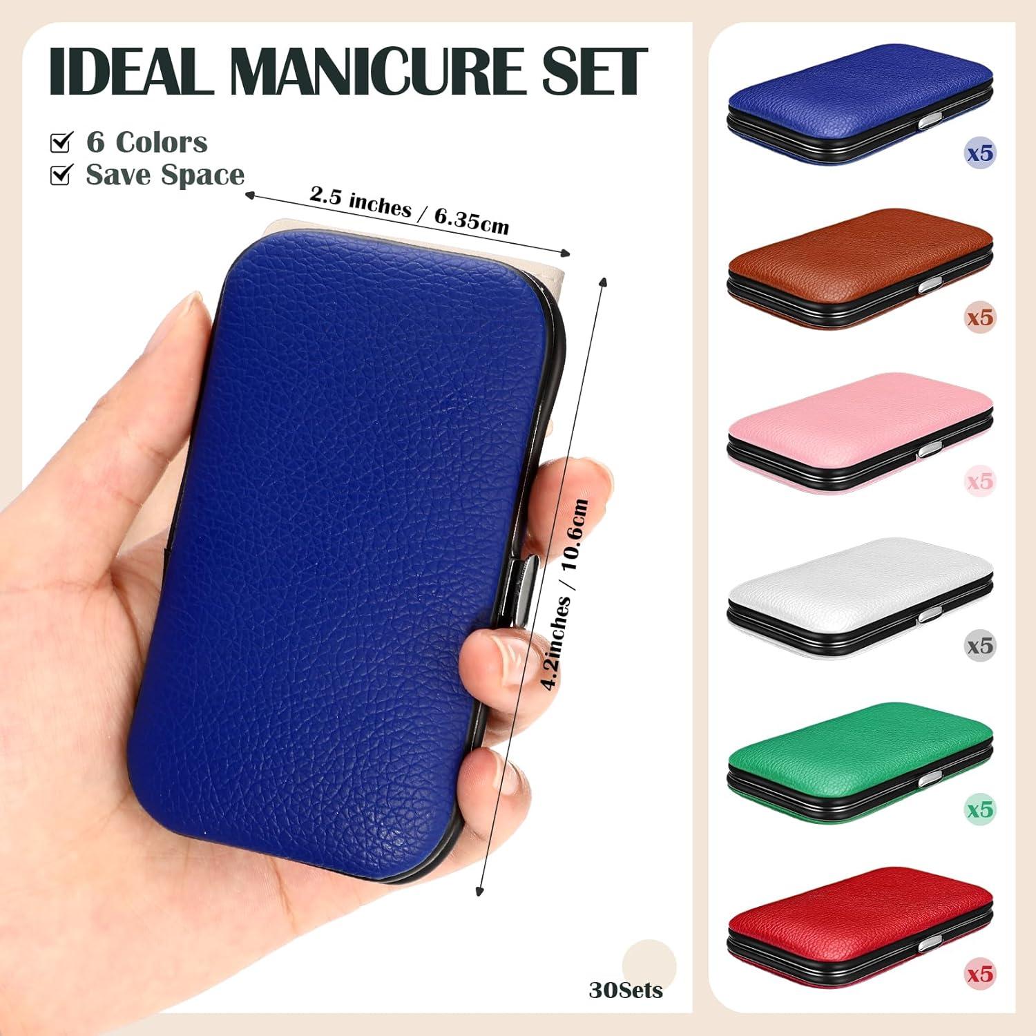 30 Juegos de Kit de Cuidado de Uñas Profesional Leriton 8 en 1