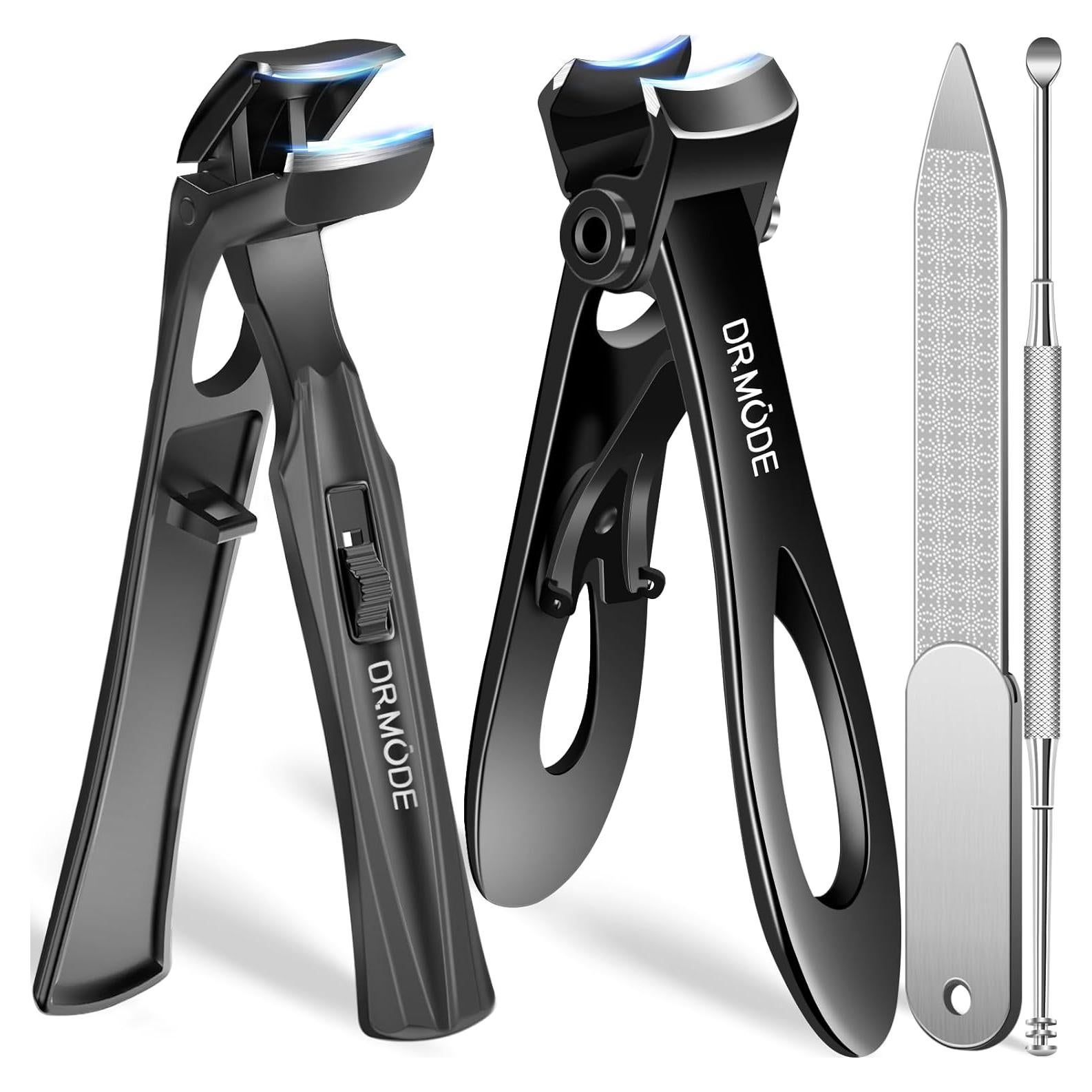 Cortauñas Gruesos DRMODE con Mango Largo y Cabeza Angulada