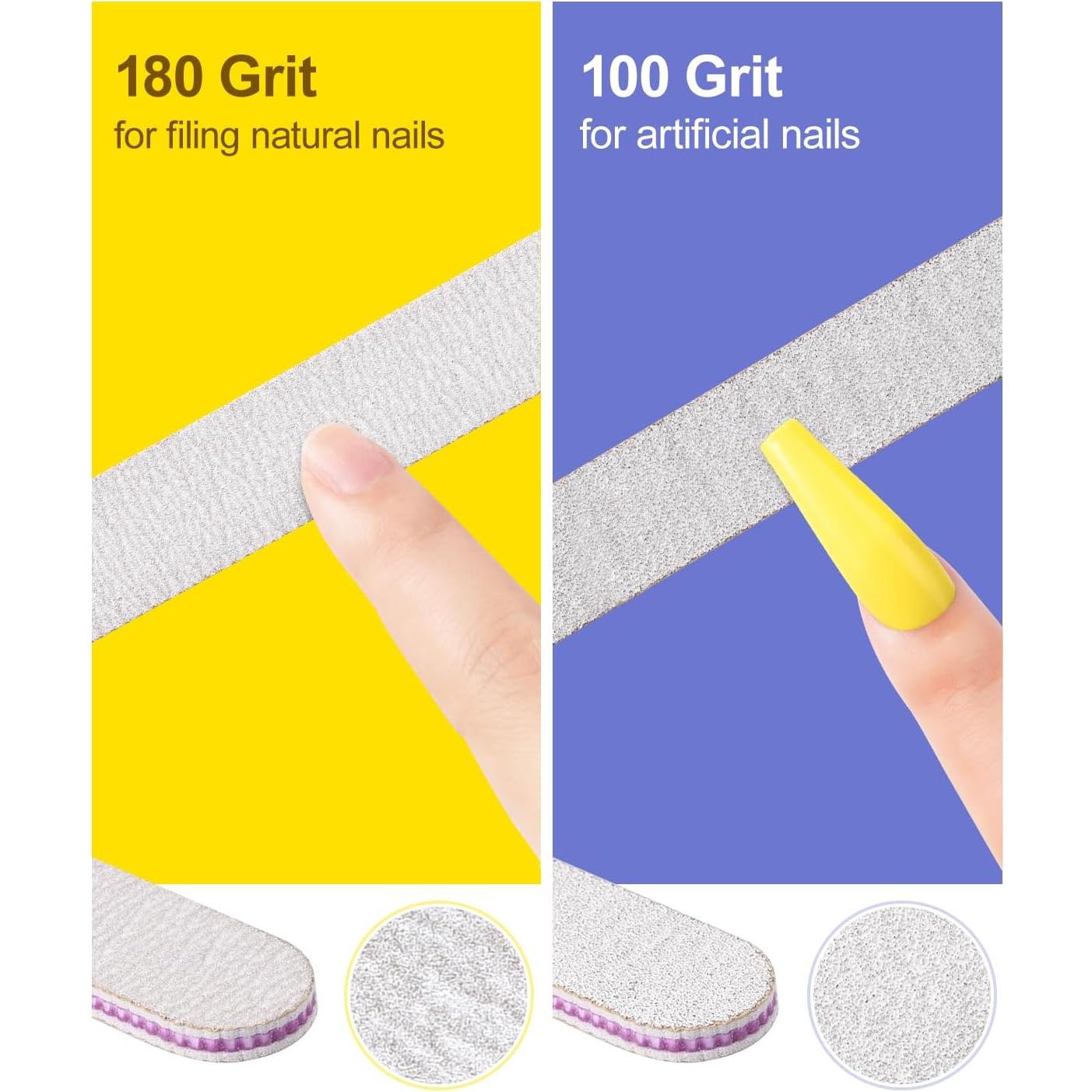 Kit de Cuidado de Uñas MORGLES 13 Piezas con Aceite Leche y Miel