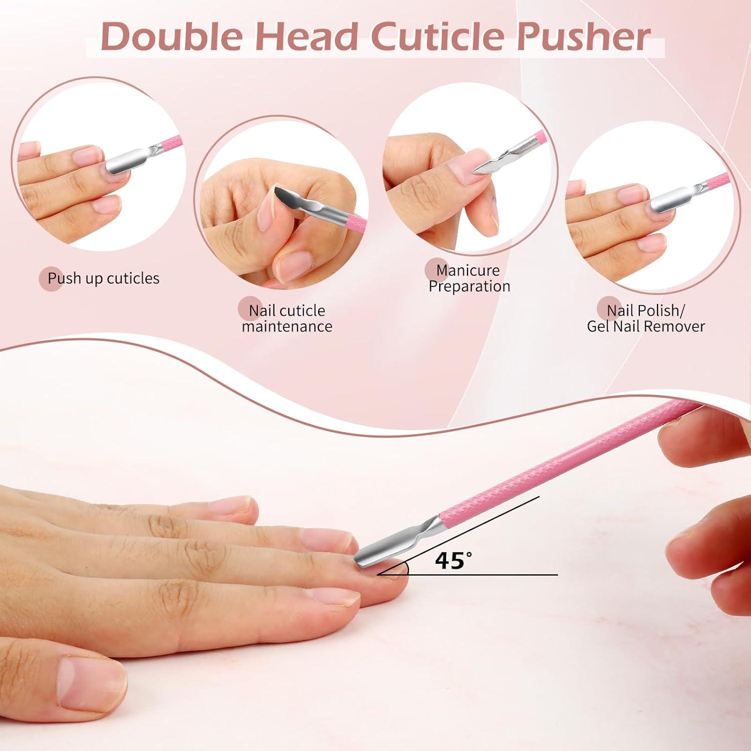 Juego de Manicura 5 Piezas Feiworui con Estuche Portátil