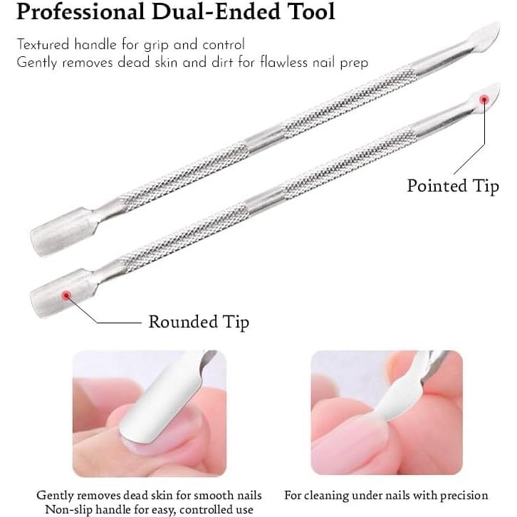 Set de Manicura y Pedicura 9 en 1 Beauty Power - Acero Inoxidable