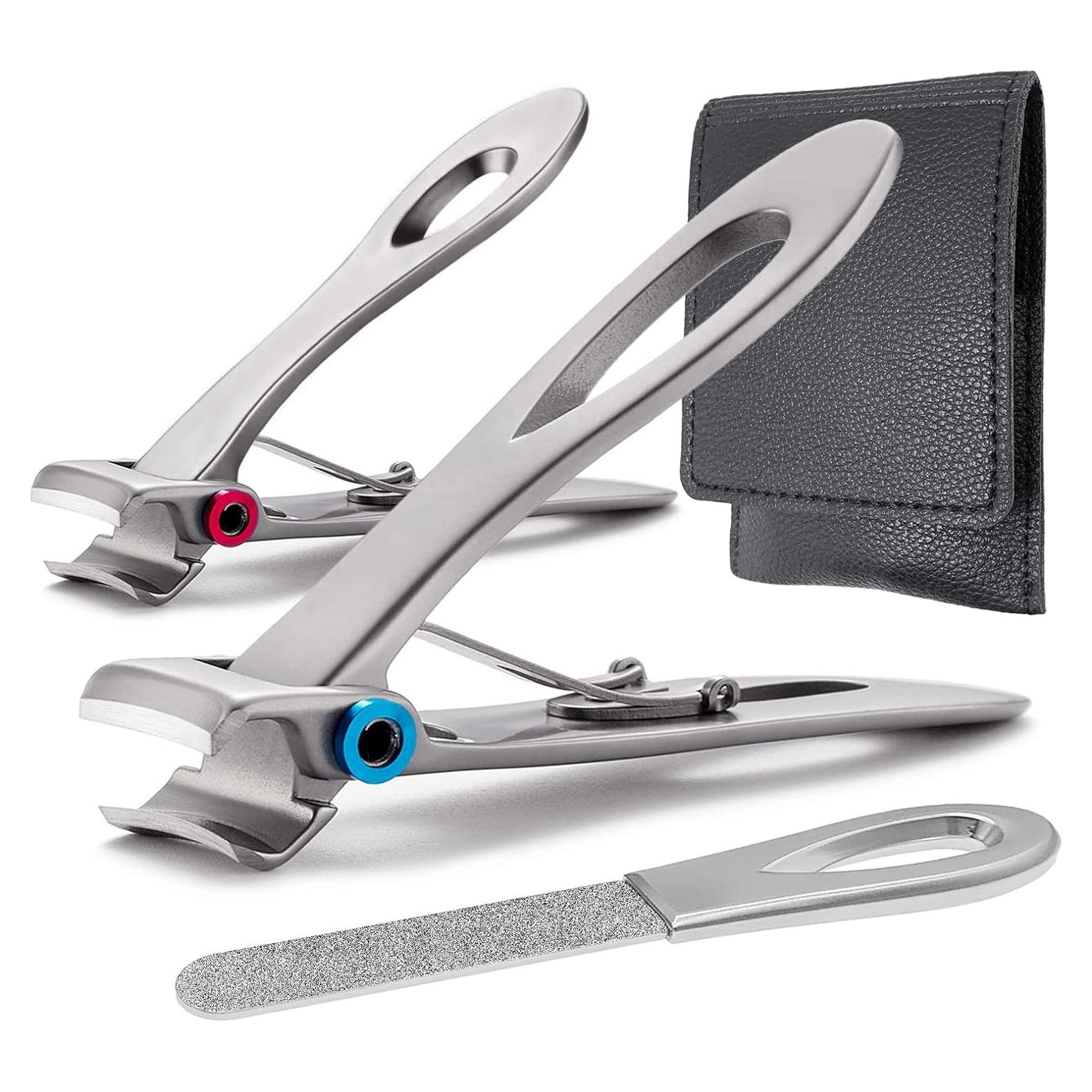 Juego de Cortauñas VOGARB Grande y Pequeño para Uñas Gruesas