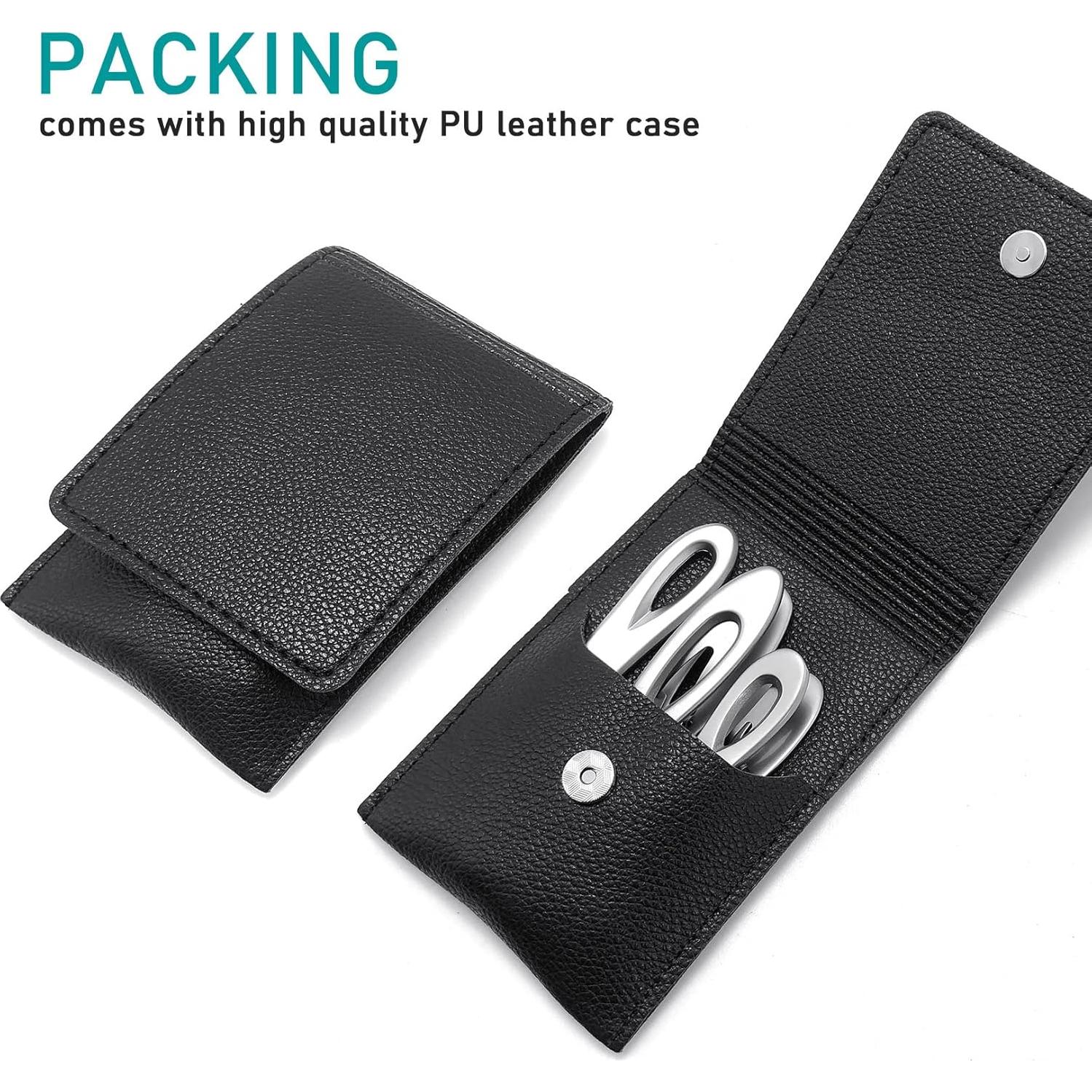 Juego de Cortauñas VOGARB Grande y Pequeño para Uñas Gruesas