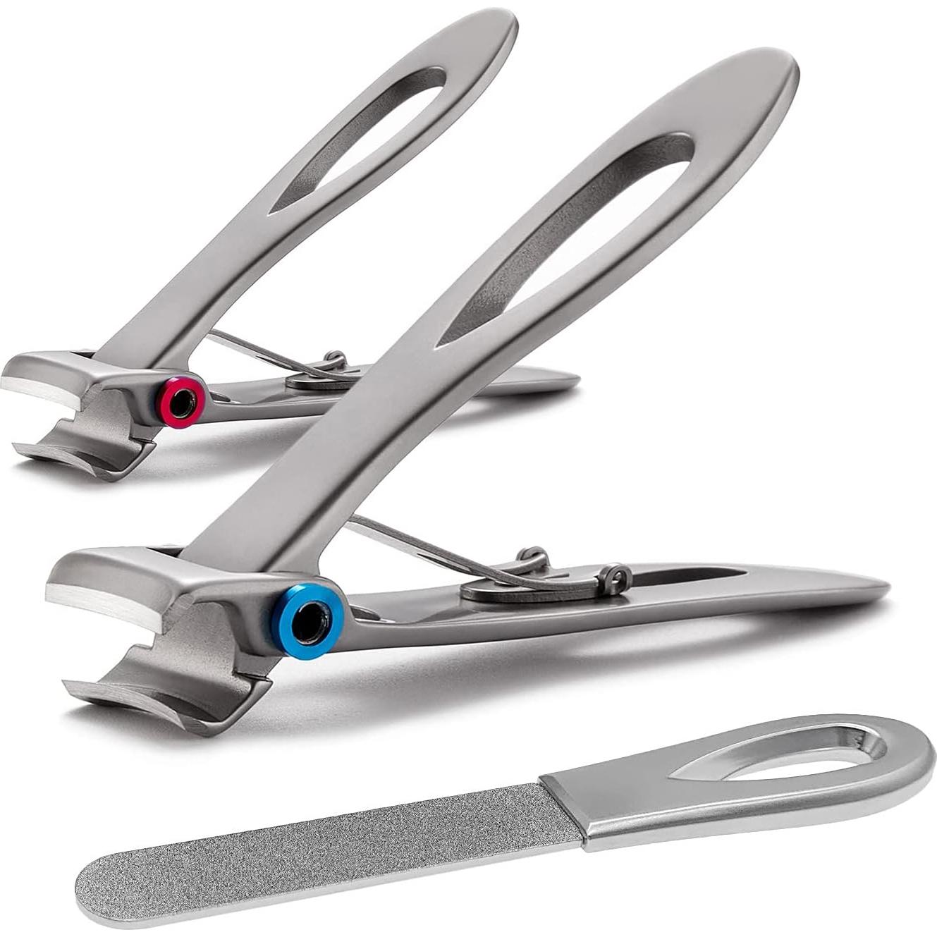 Juego de Cortauñas VOGARB Grande y Pequeño para Uñas Gruesas