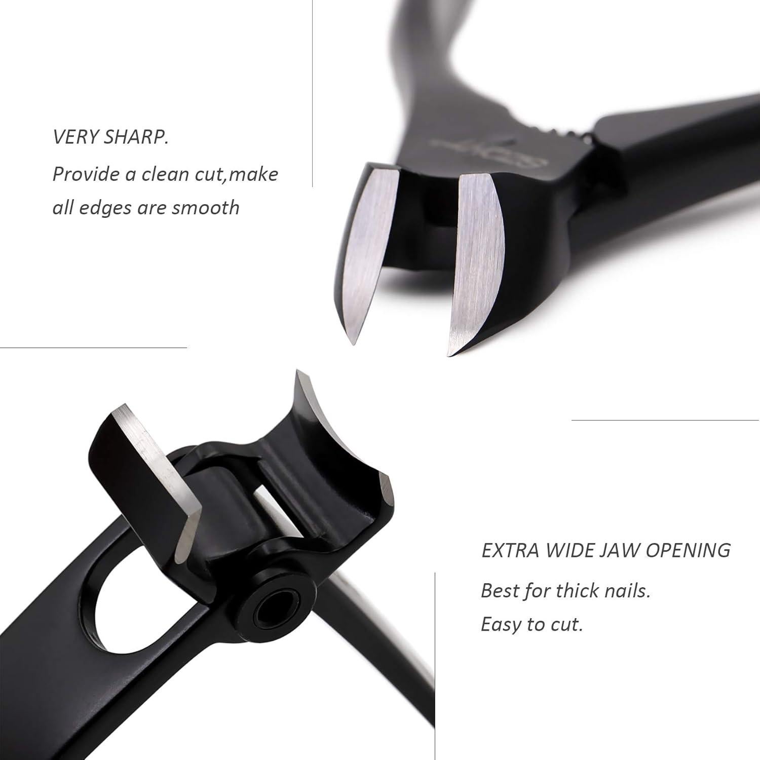 Cortadores de Uñas Profesionales SZQHT para Uñas Gruesas