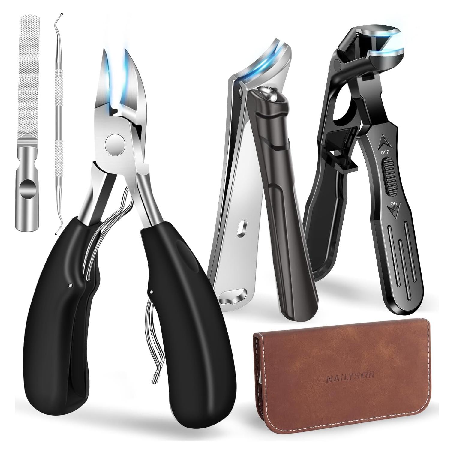 Cortauñas Nailysor para Uñas Gruesas y Encarnadas - Ergonomía