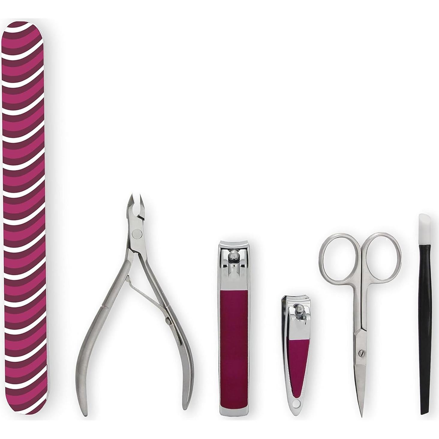 Kit de Manicura y Pedicura 6 Piezas Amazon Basics