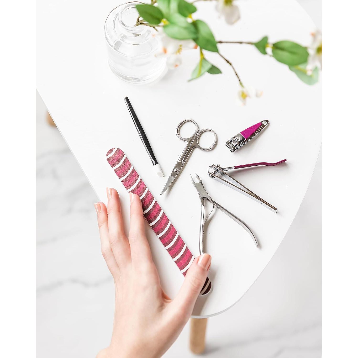 Kit de Manicura y Pedicura 6 Piezas Amazon Basics