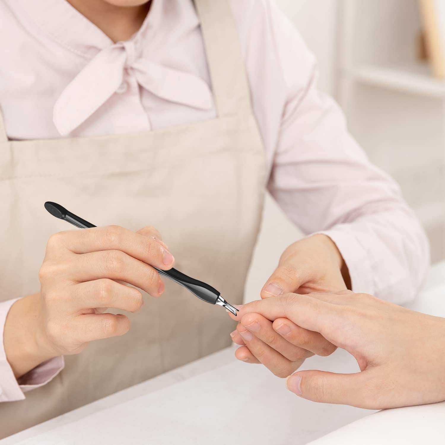 Empujadores de Cutículas Arbootjin 12 Piezas Colores Variados