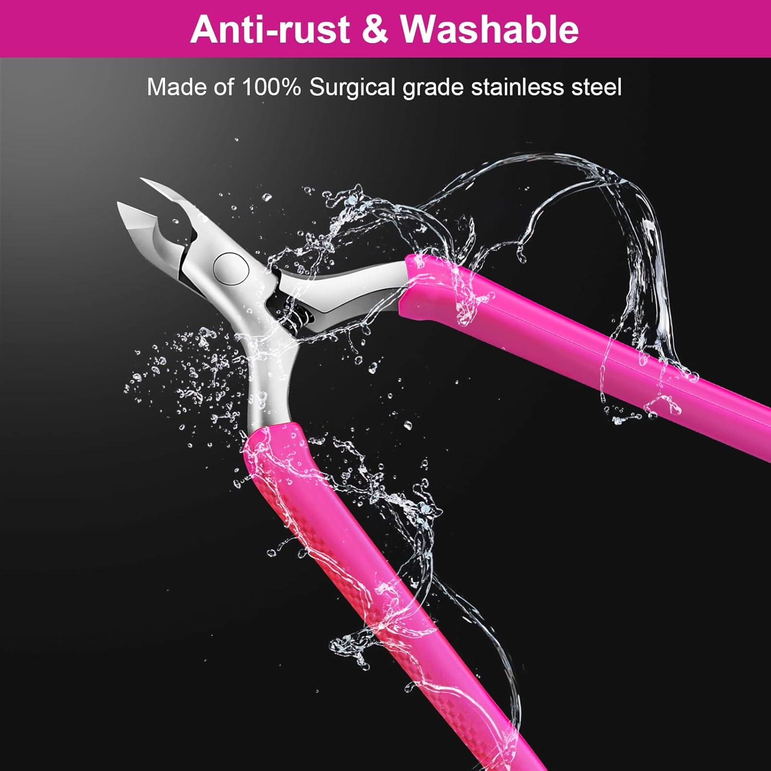 Cortador de Cutículas CGBE Profesional con Mango Antideslizante