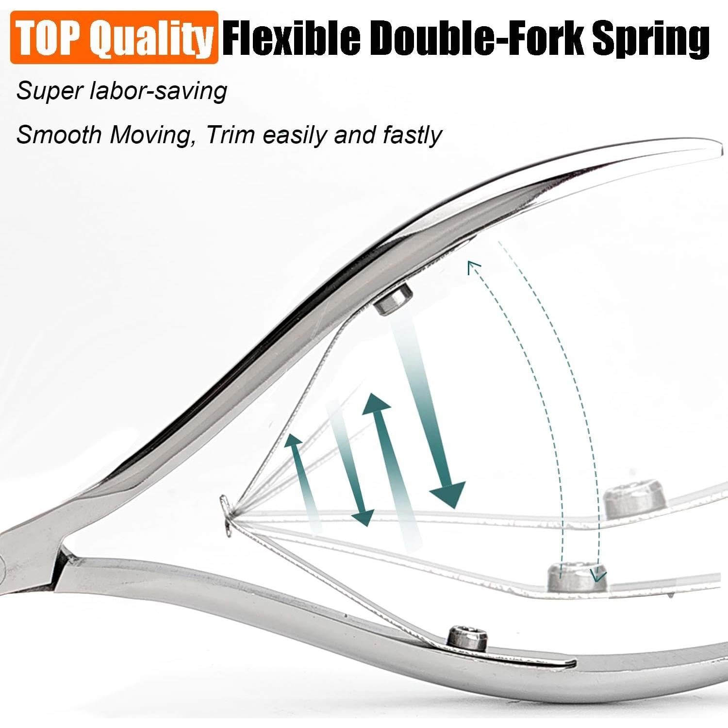 Cortador de Cutículas LePinko Profesional con Empujador 5mm