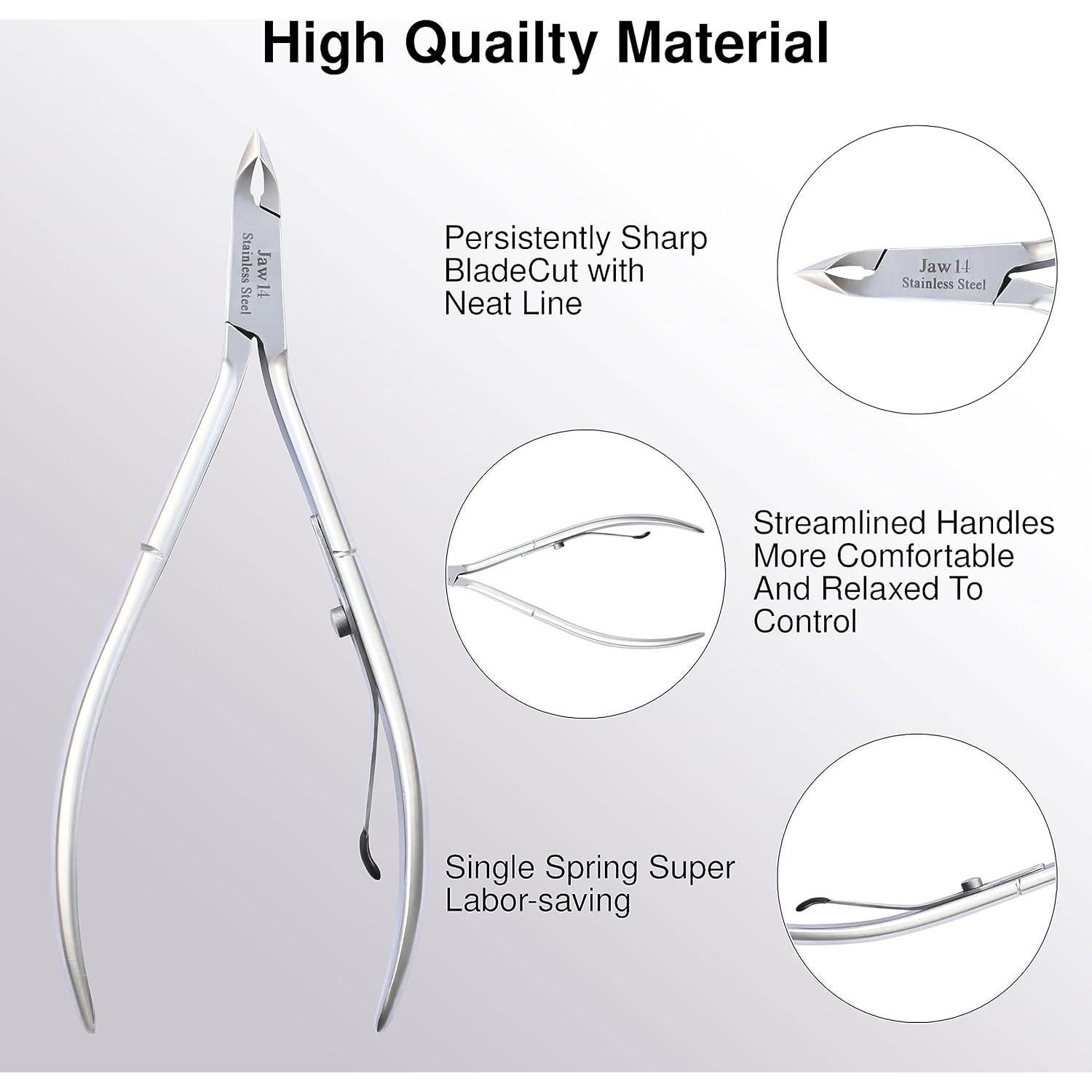 Cortador de Cutículas UM Supplies Acero Inoxidable 5mm