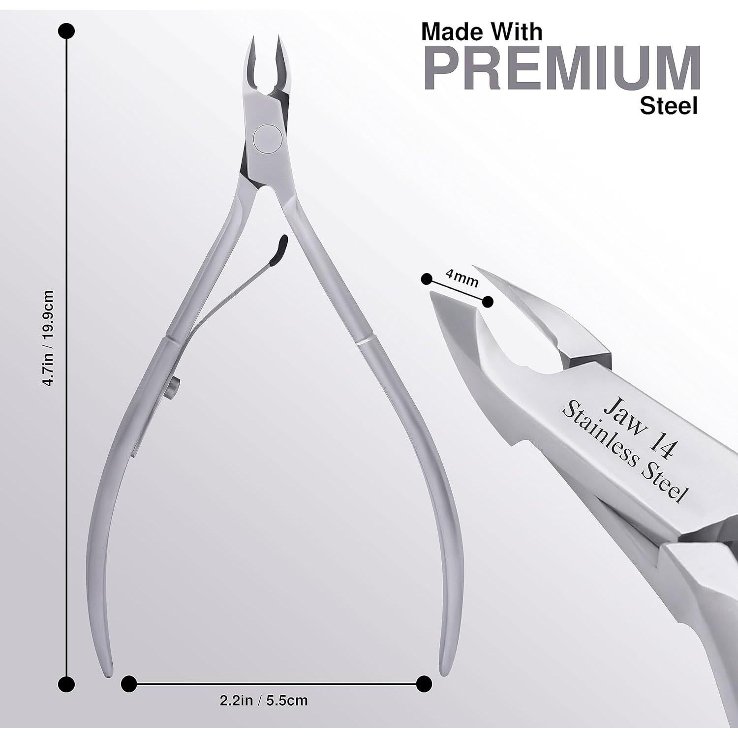 Cortador de Cutículas UM Supplies Acero Inoxidable 5mm