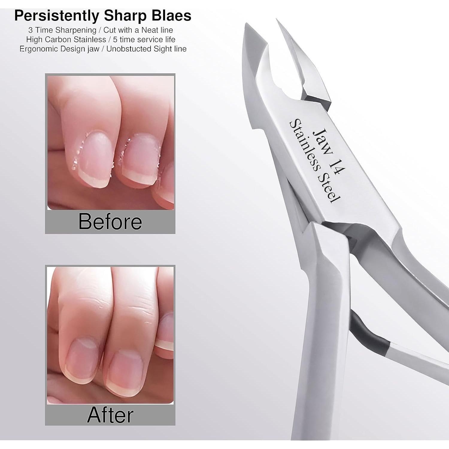 Cortador de Cutículas UM Supplies Acero Inoxidable 5mm