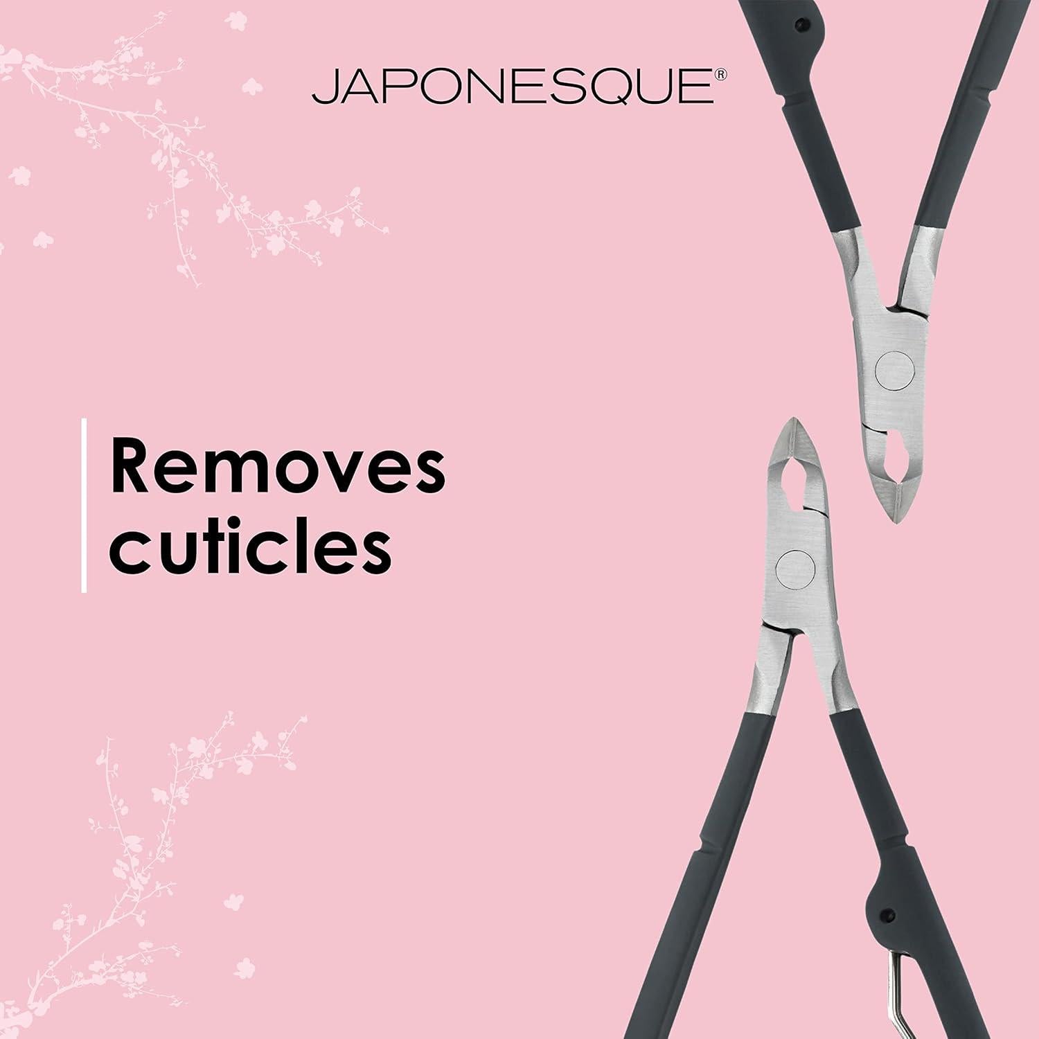 Cortador de Cutículas JAPONESQUE Soft Touch - Negro