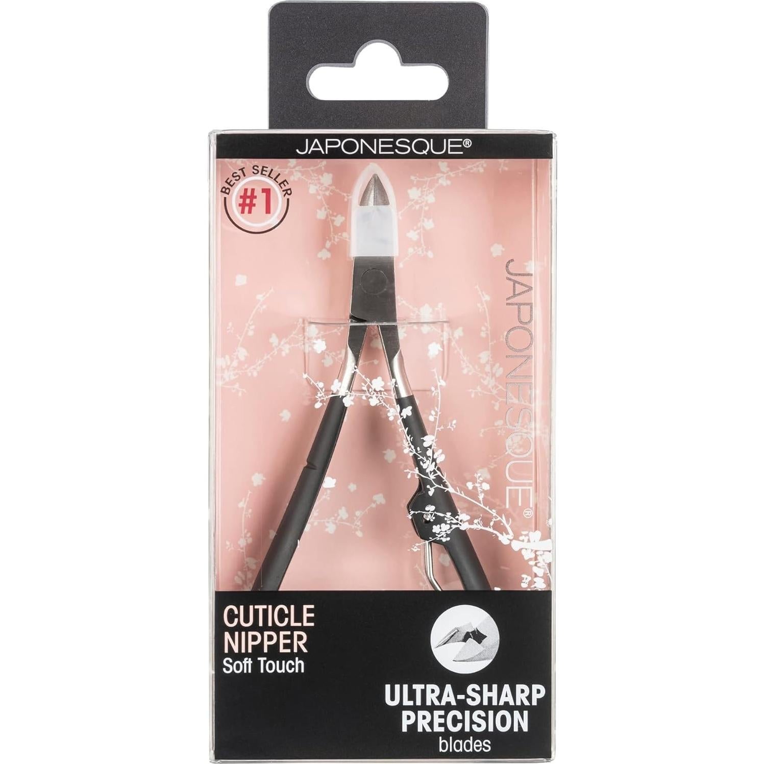 Cortador de Cutículas JAPONESQUE Soft Touch - Negro