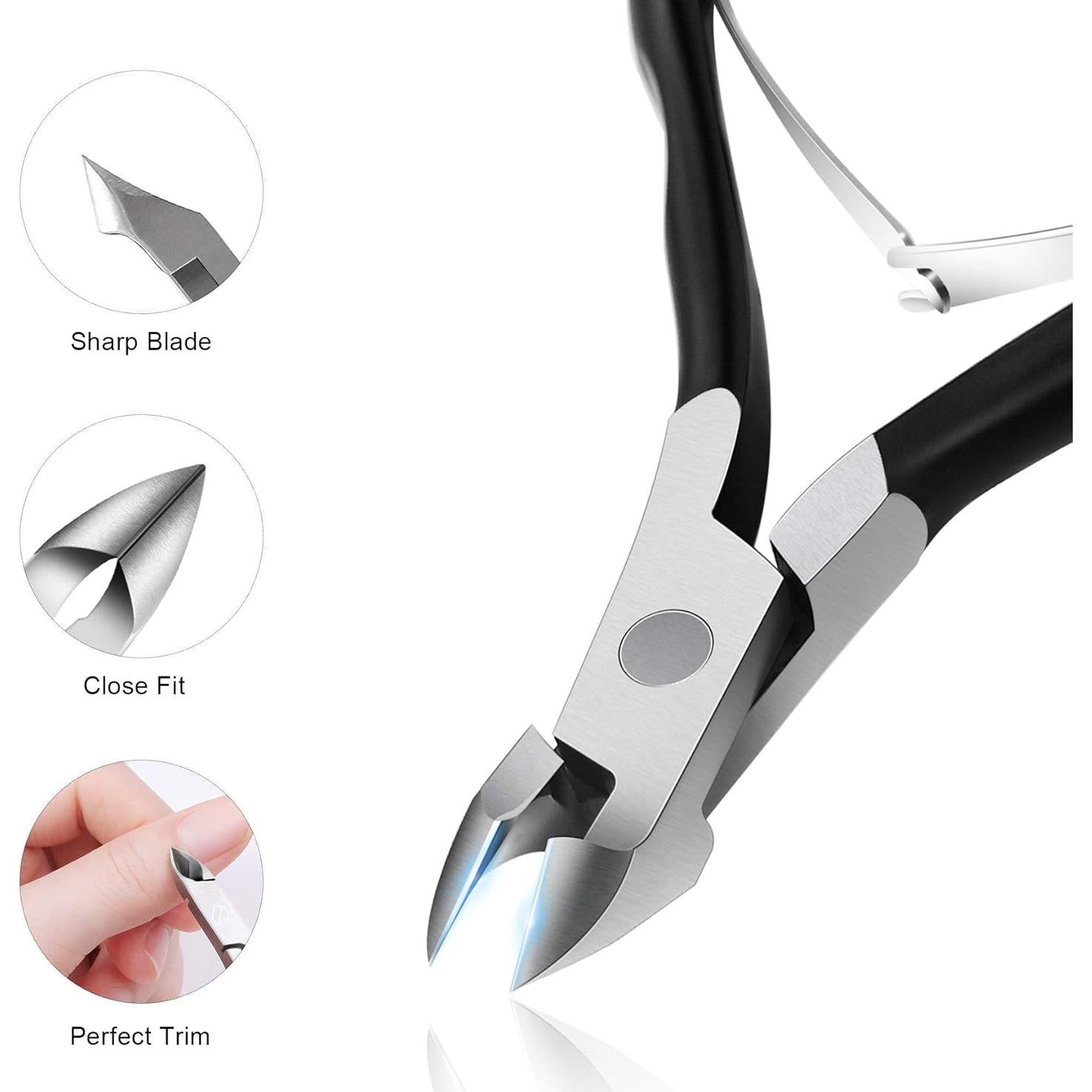 Cortador de Cutículas FERYES Profesional Acero Inoxidable 8mm