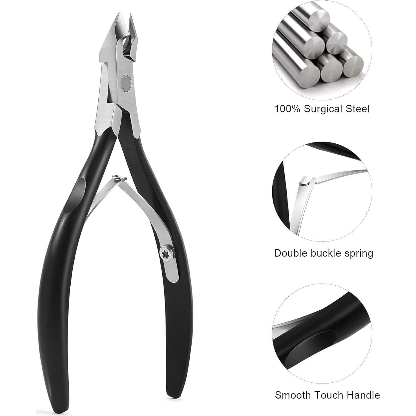 Cortador de Cutículas FERYES Profesional Acero Inoxidable 8mm