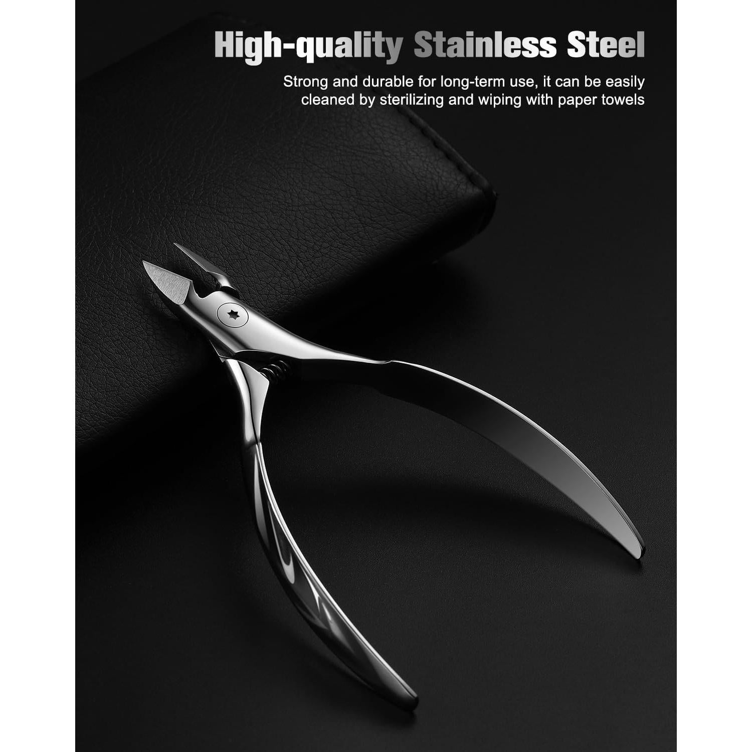 Cortador de Cutículas FERYES Mandíbula Completa 13mm Acero Inoxidable