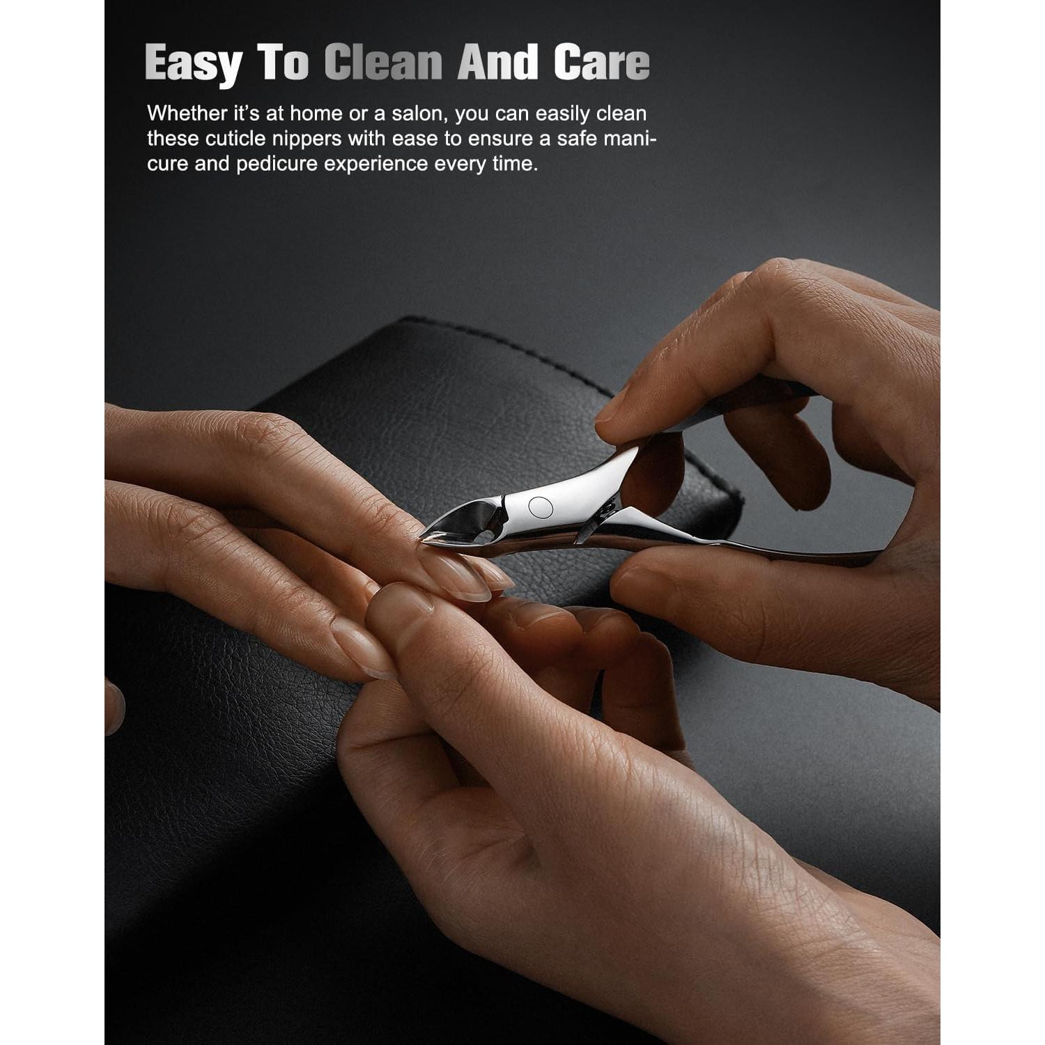 Cortador de Cutículas FERYES Mandíbula Completa 13mm Acero Inoxidable