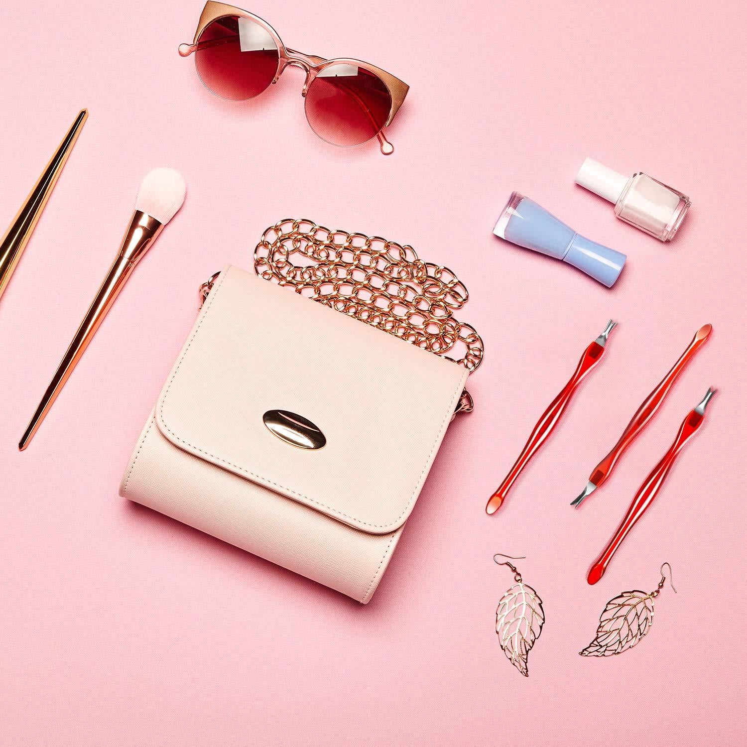 Mudder 30 Piezas Cortador de Cutículas Acero Inoxidable 10.8 cm