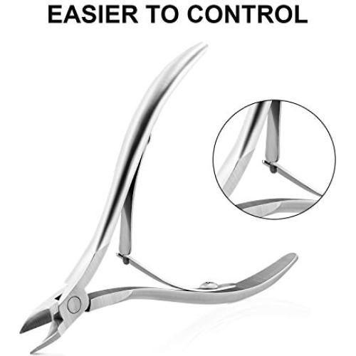 Kit Cortadores de Cutículas Mudder Acero Inoxidable 4 Piezas