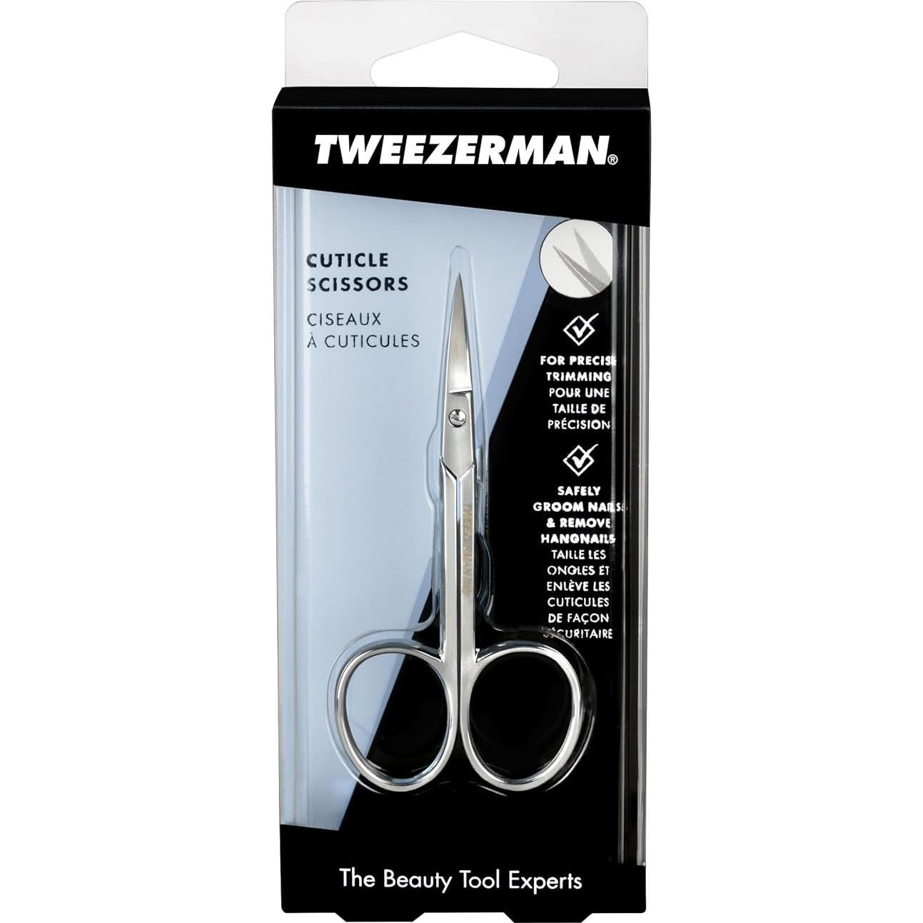 Tijeras de Cutícula Tweezerman 6.43cm Niqueladas