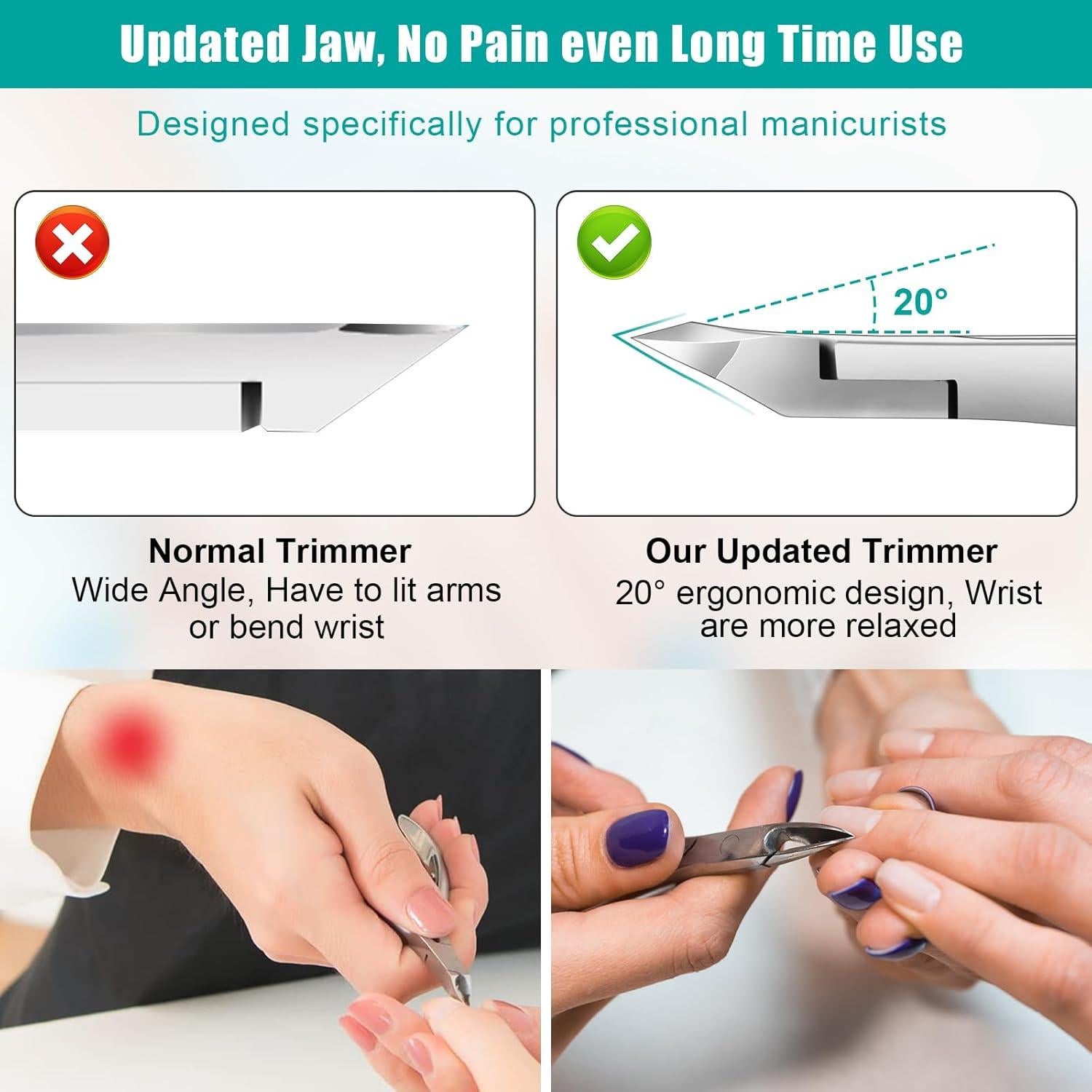 Cortador de Cutículas Profesional Diesisa 4mm Acero Inoxidable