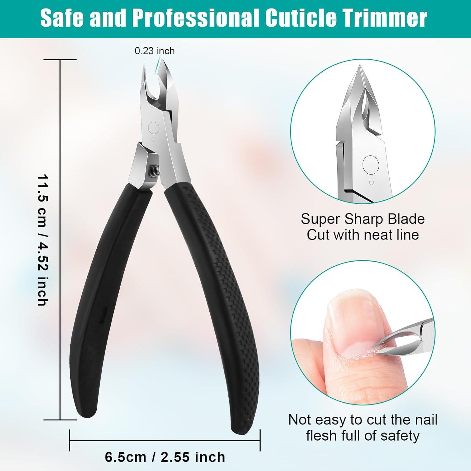 Cortador de Cutículas Profesional Diesisa 4mm Acero Inoxidable