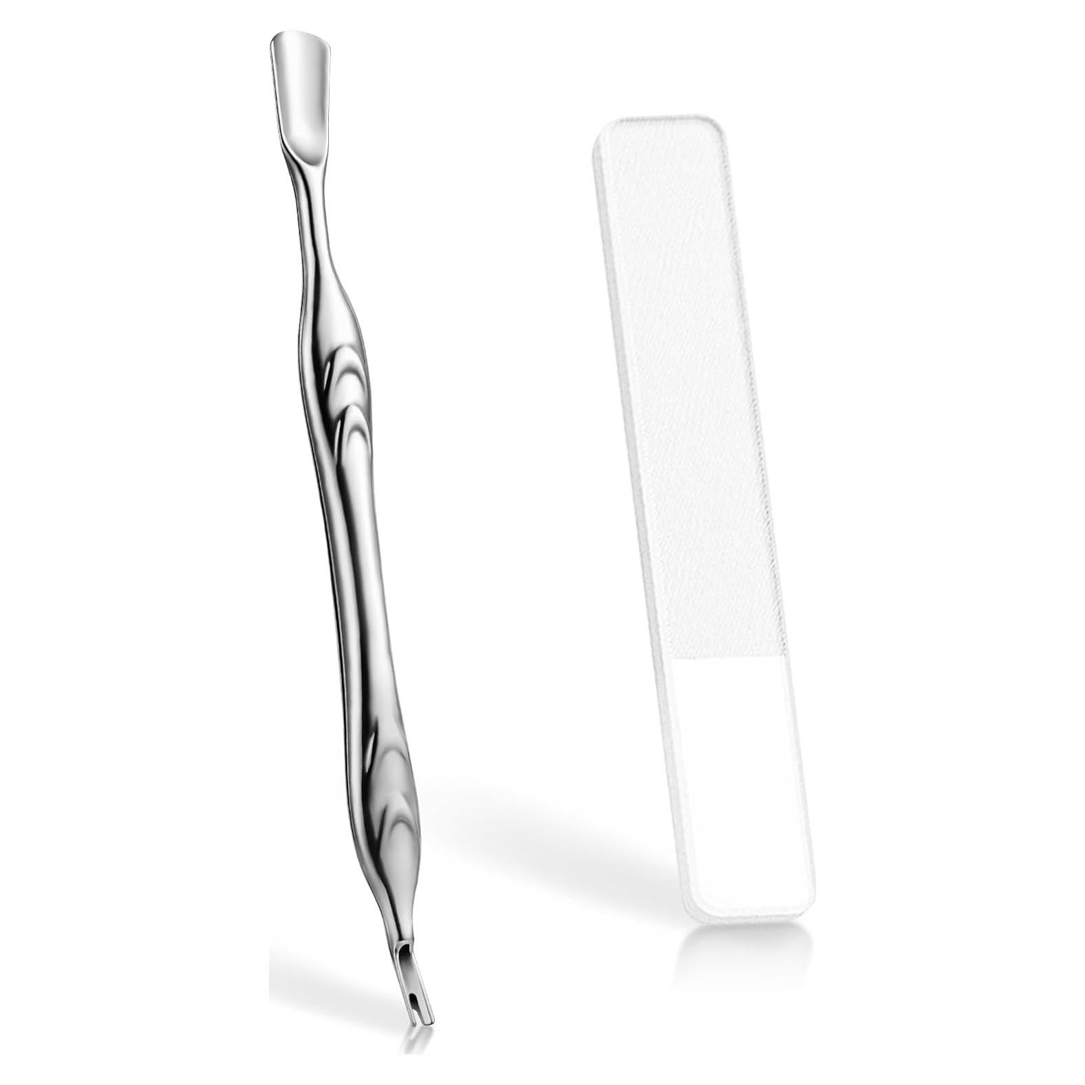 Recortador de Cutículas ILLFER Profesional Acero Inoxidable 2-en-1