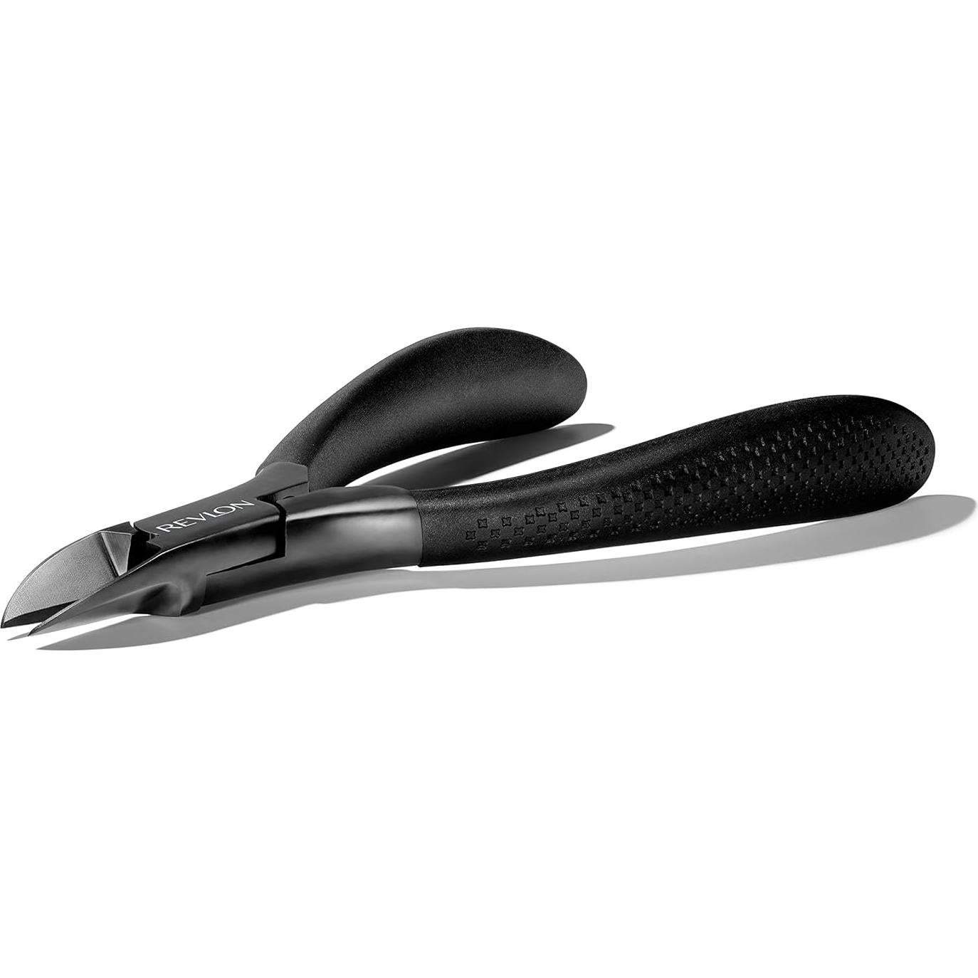 Cortador de Uñas Revlon Comfort + Control, Hoja Recta, Antideslizante