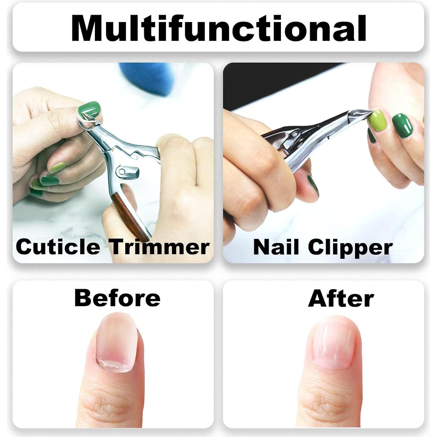 Cortador de Cutículas Profesional Moosec Acero Inoxidable