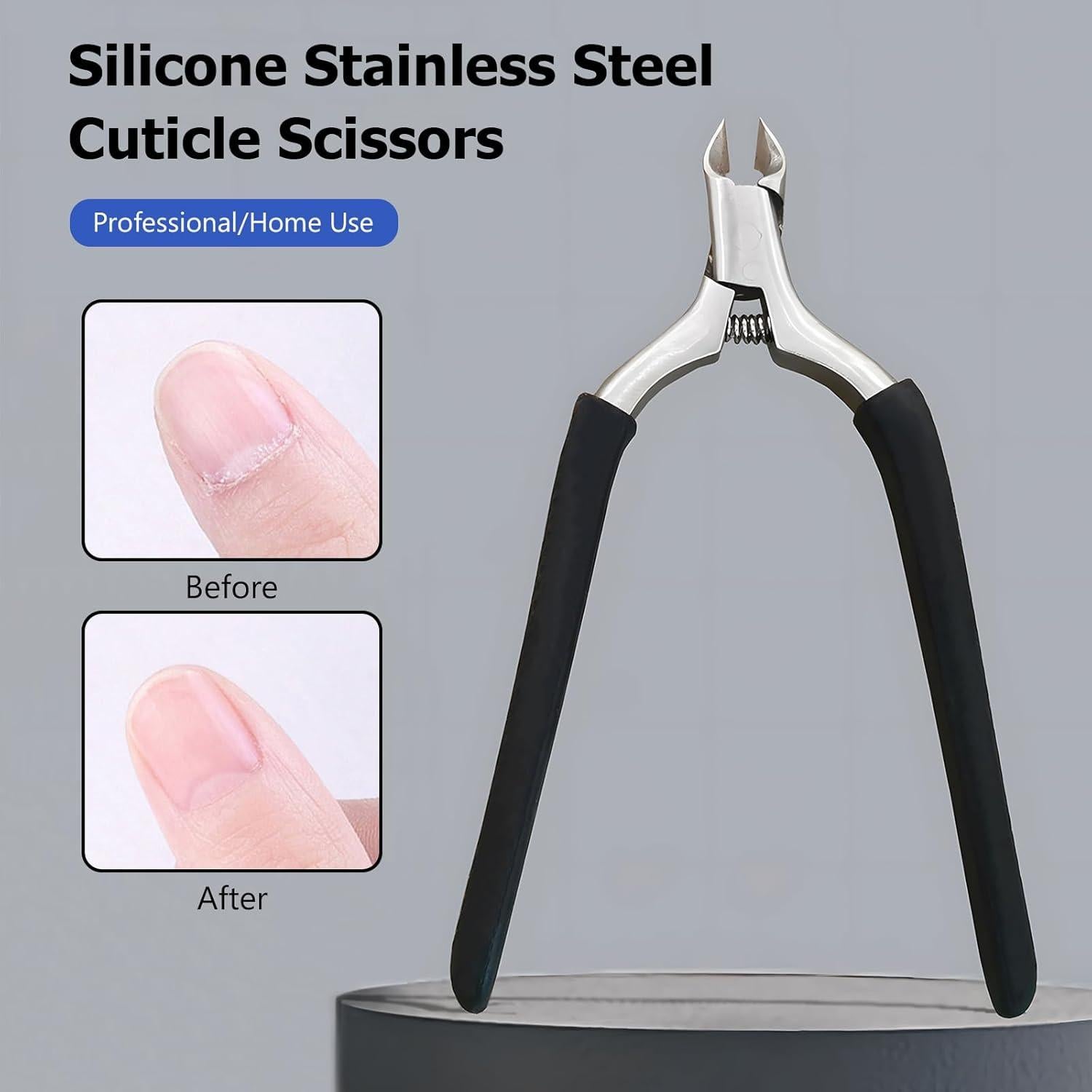 Cortador de Cutículas Kootinn Profesional con Mango Antideslizante