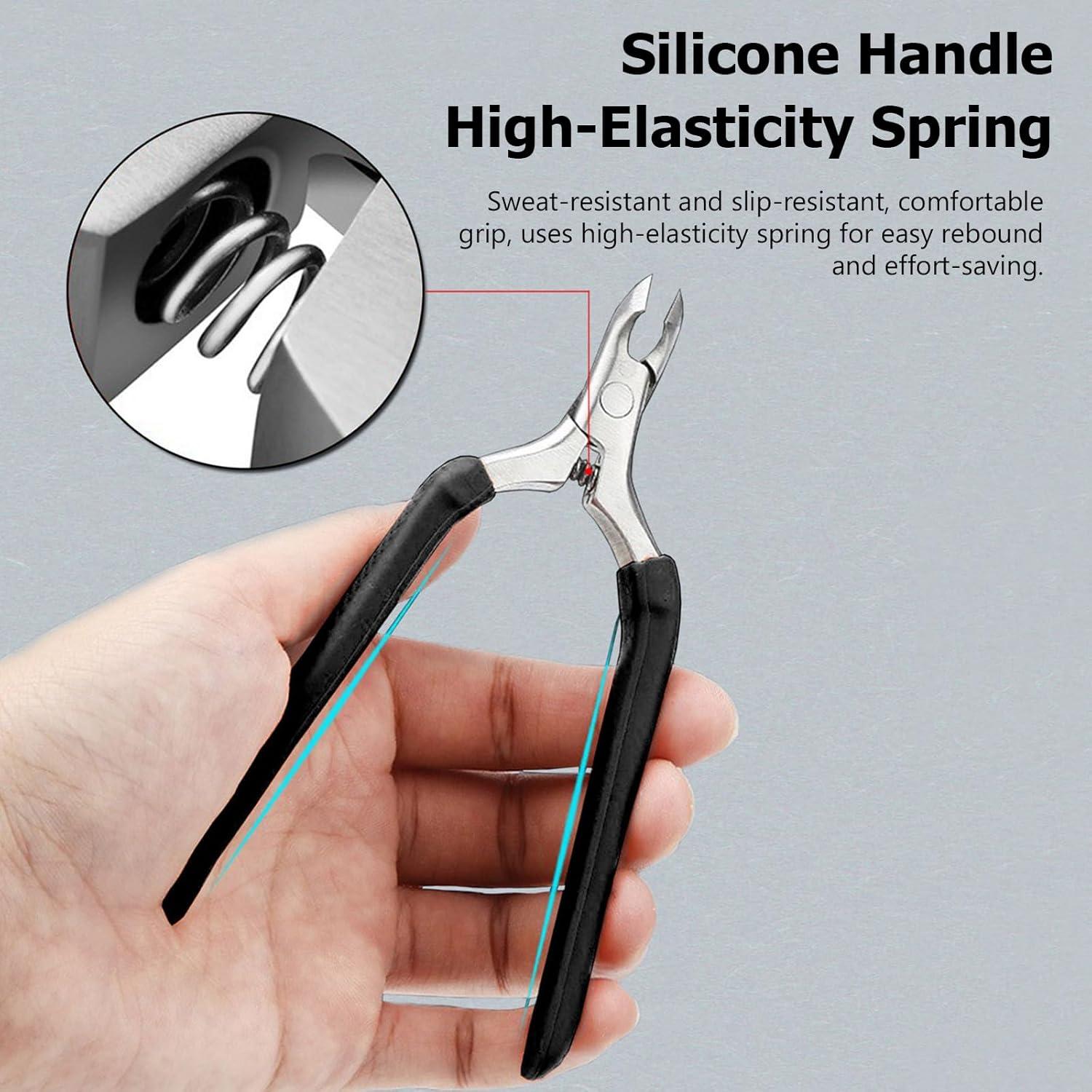 Cortador de Cutículas Kootinn Profesional con Mango Antideslizante