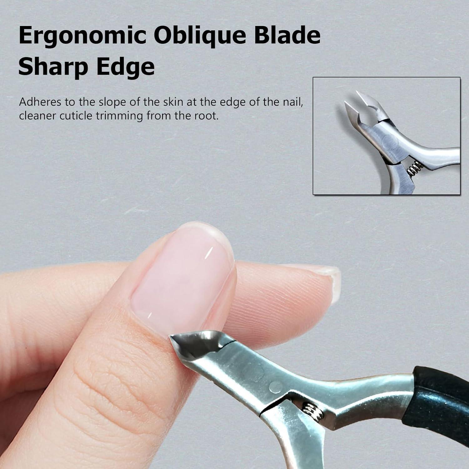 Cortador de Cutículas Kootinn Profesional con Mango Antideslizante