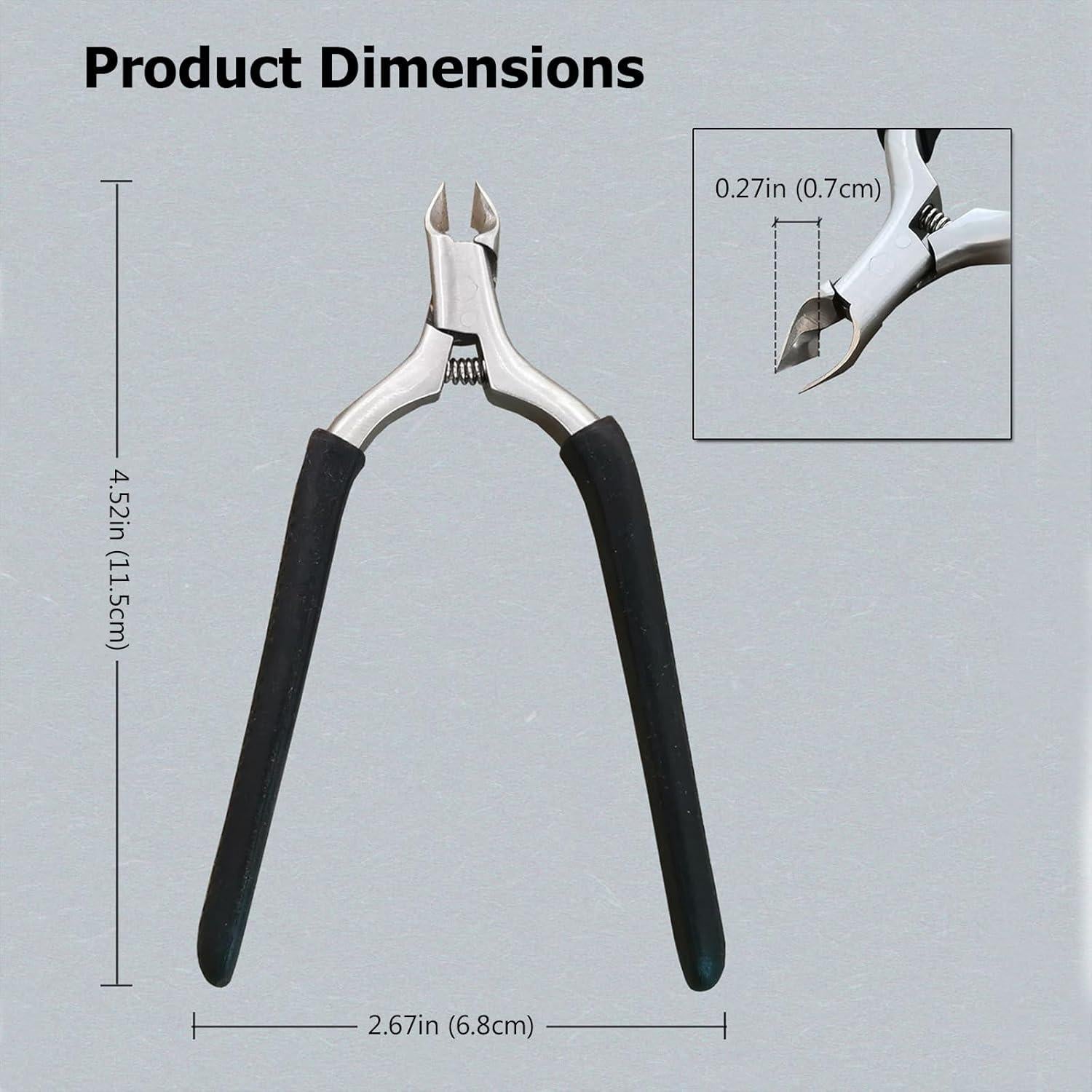 Cortador de Cutículas Kootinn Profesional con Mango Antideslizante