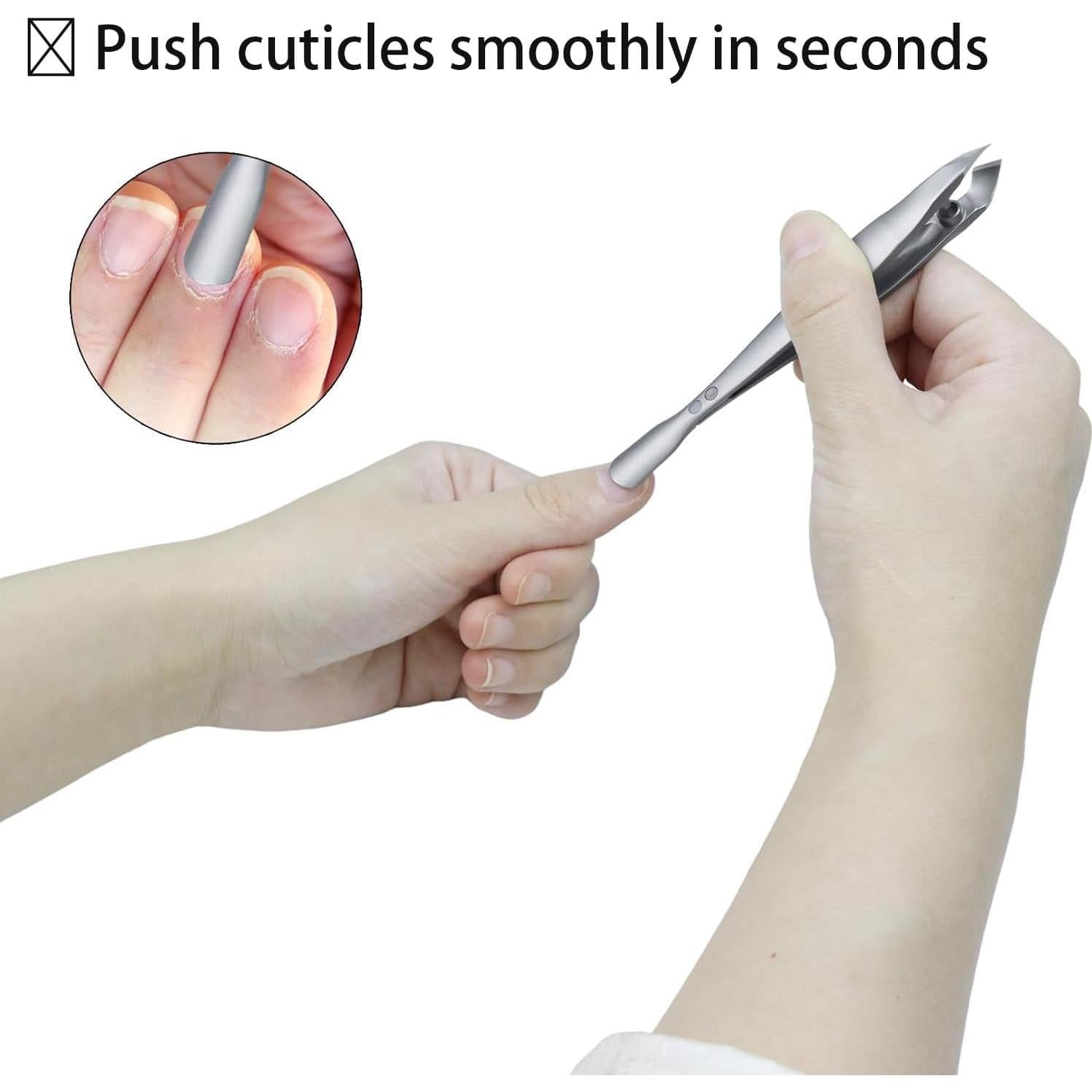 Cortaúñas 2 en 1 SG Nekoo - Acero Inoxidable Quirúrgico