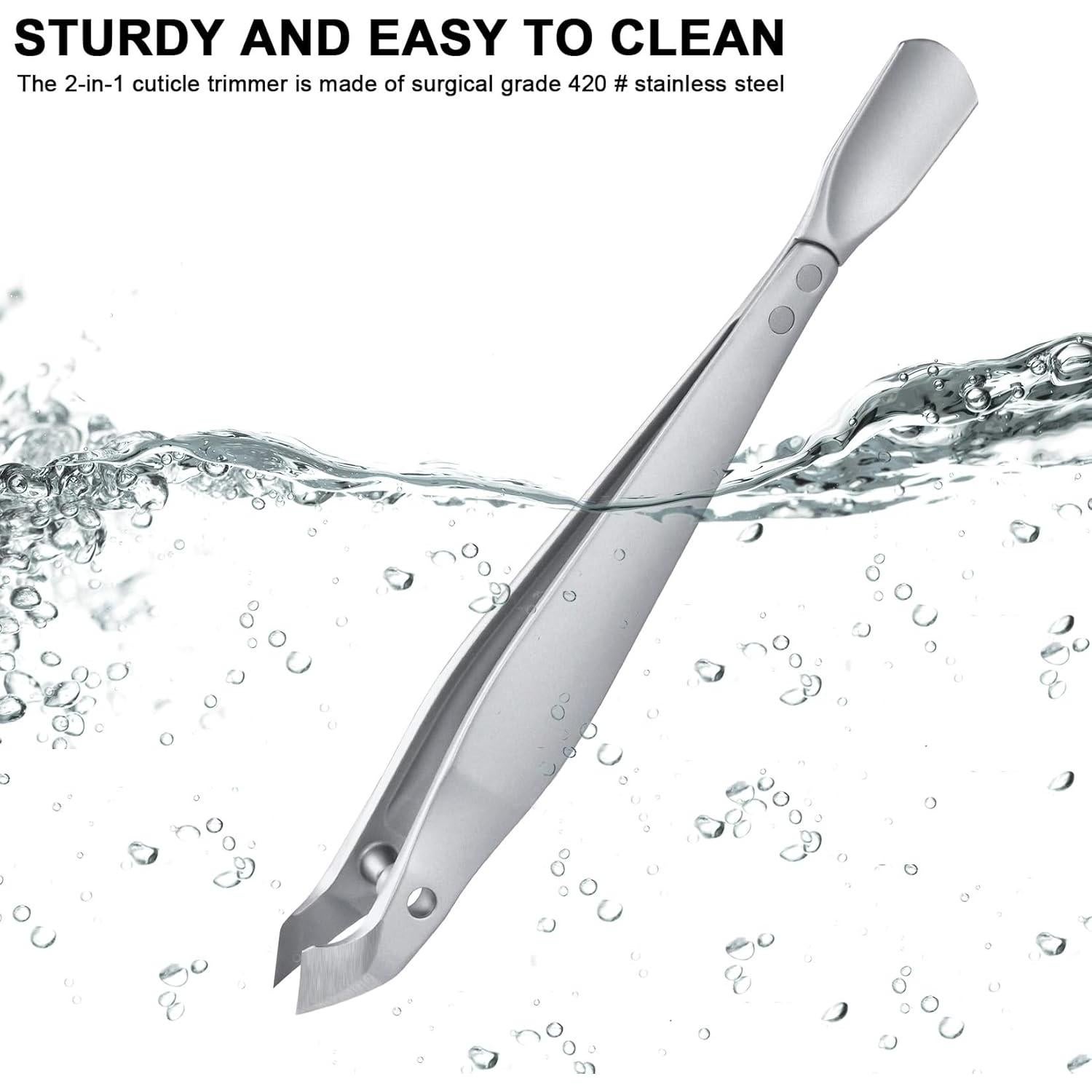 Cortaúñas 2 en 1 SG Nekoo - Acero Inoxidable Quirúrgico