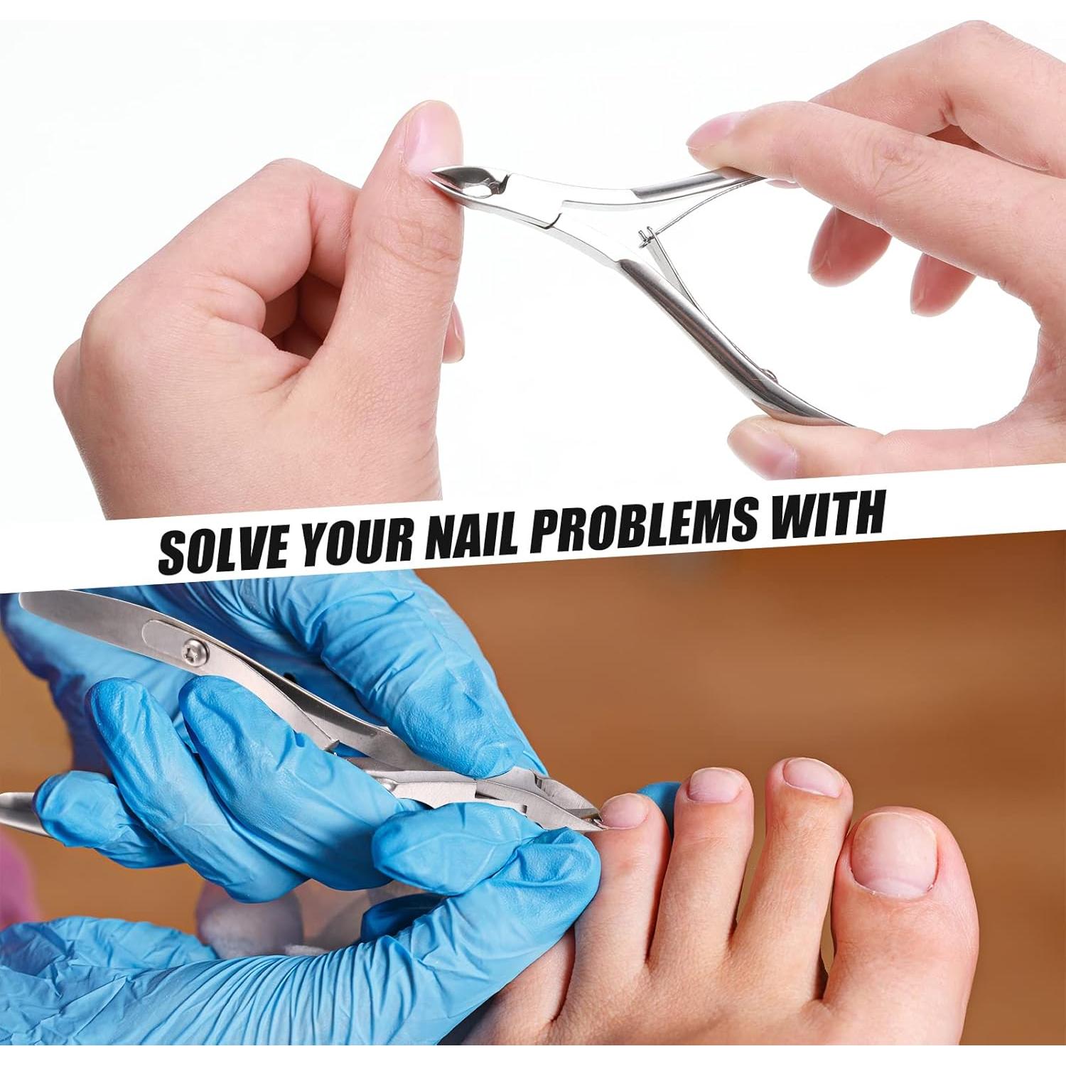 Set de 20 Cortadores de Cutículas Chumia Acero Inoxidable Plata