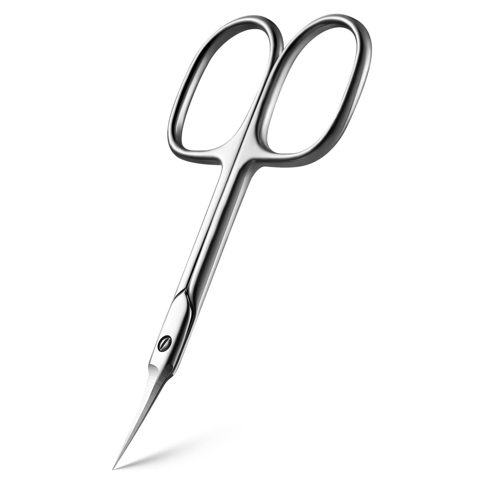 Tijeras Curvadas para Cutículas BEZOX - Acero Inoxidable 1.98 cm