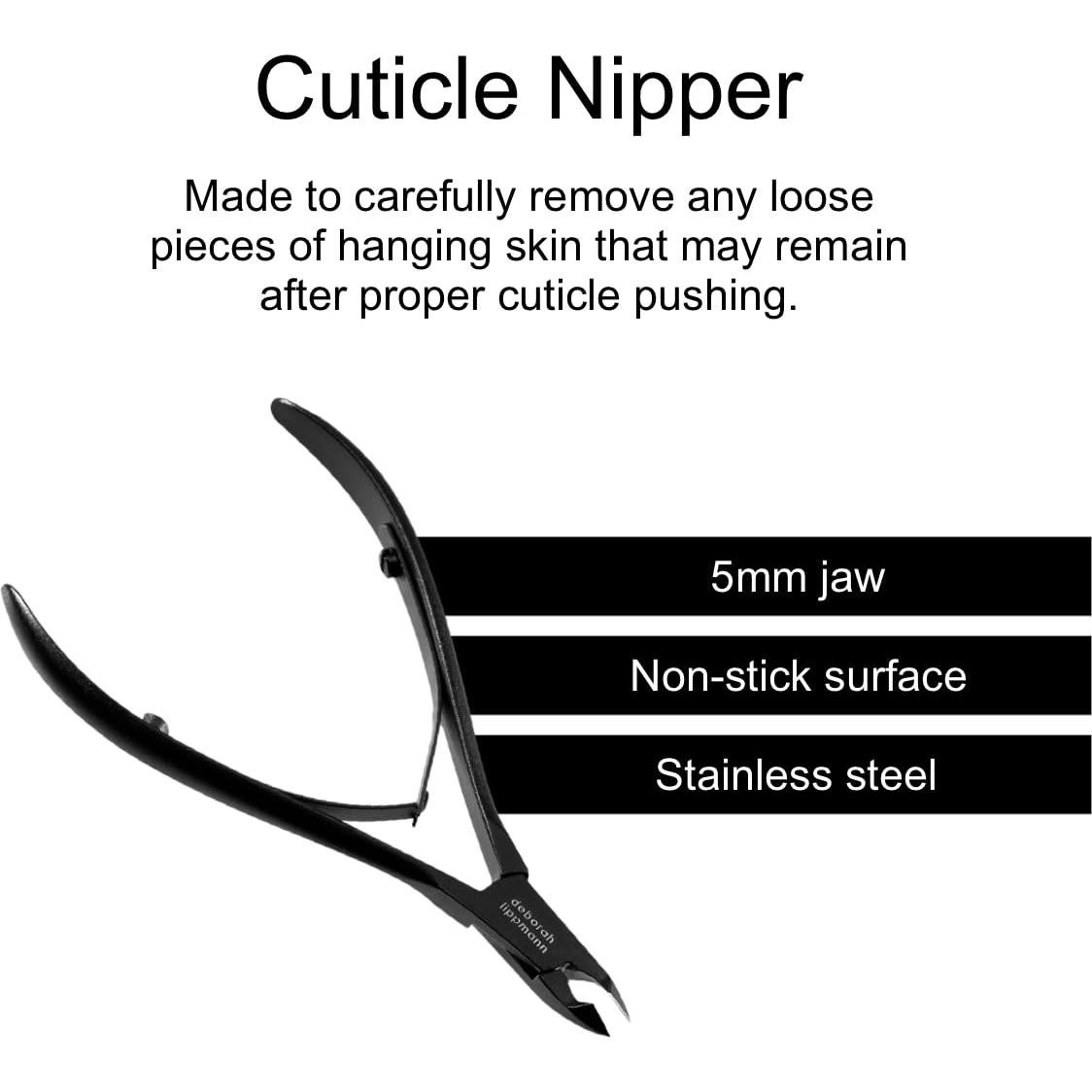 Cortaúñas de Cutícula Deborah Lippmann Acero Inoxidable 5mm