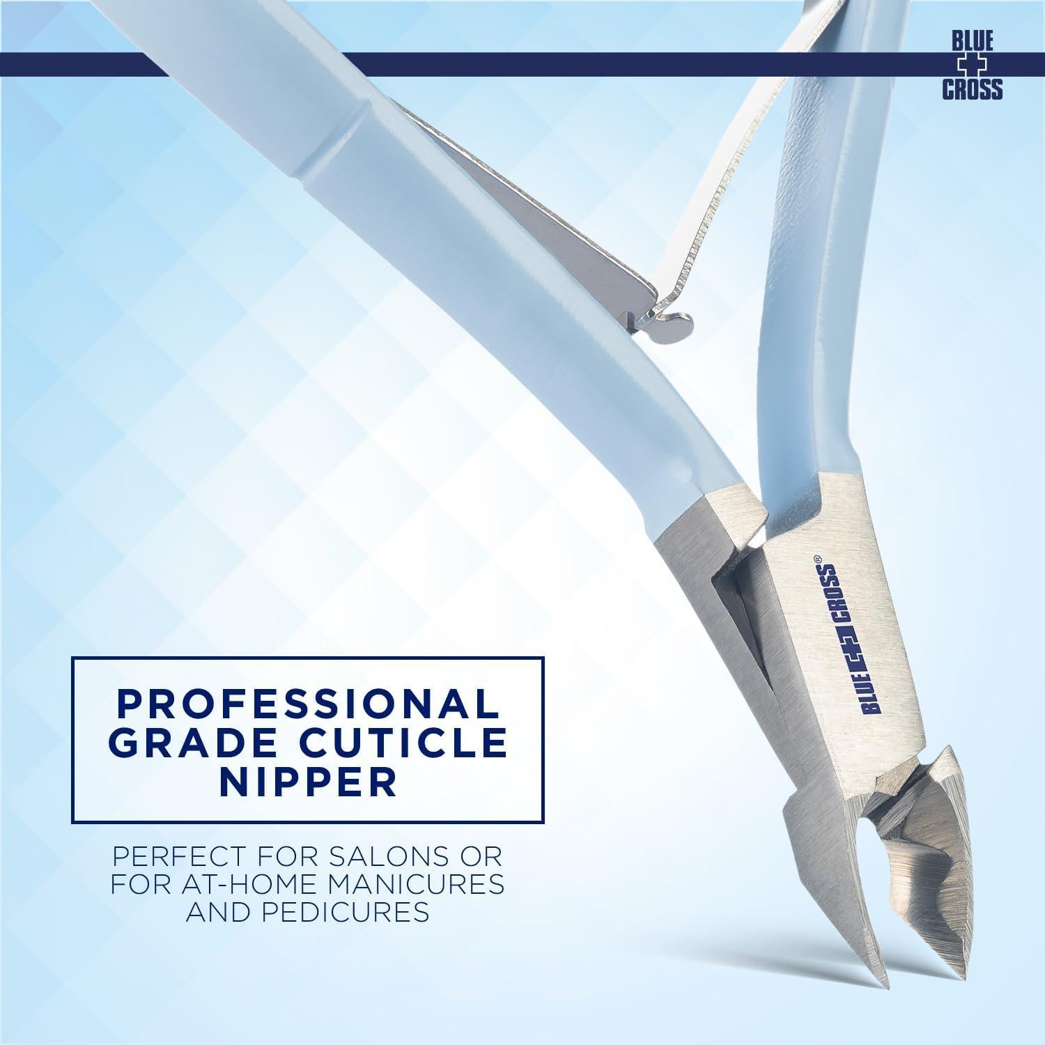 Cortador de Cutículas Blue Cross 6mm Acero Inoxidable Profesional