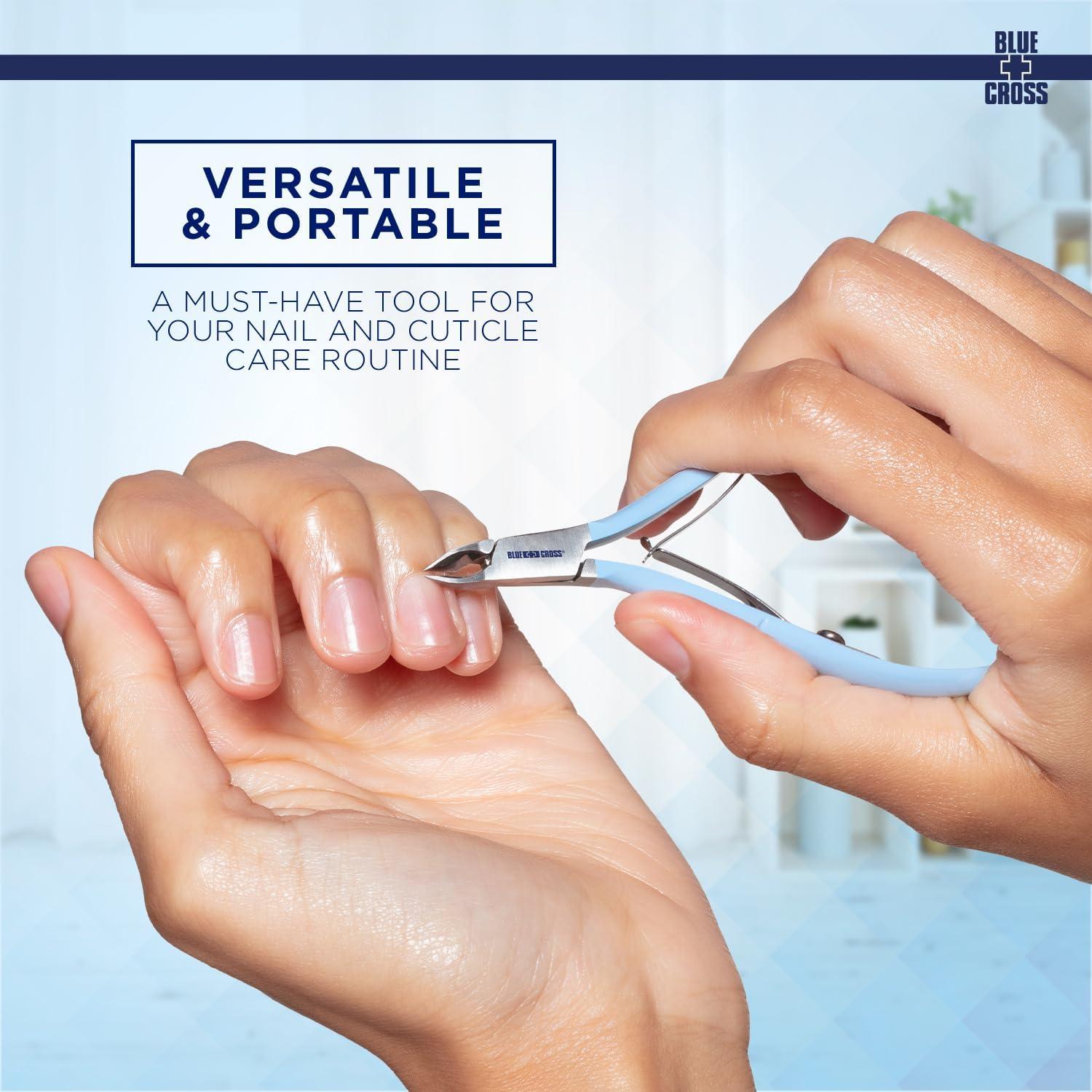 Cortador de Cutículas Blue Cross 6mm Acero Inoxidable Profesional