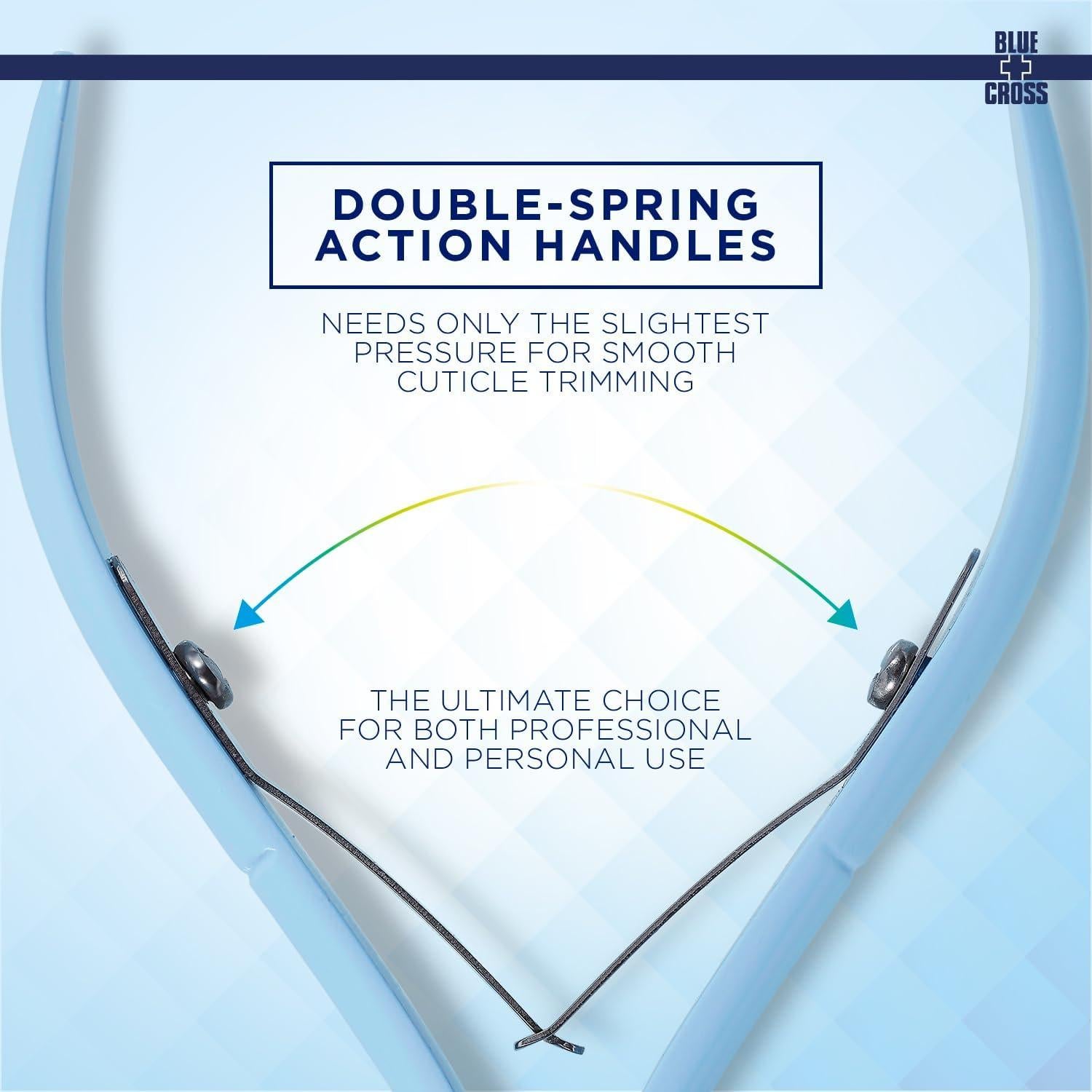 Cortador de Cutículas Blue Cross 6mm Acero Inoxidable Profesional