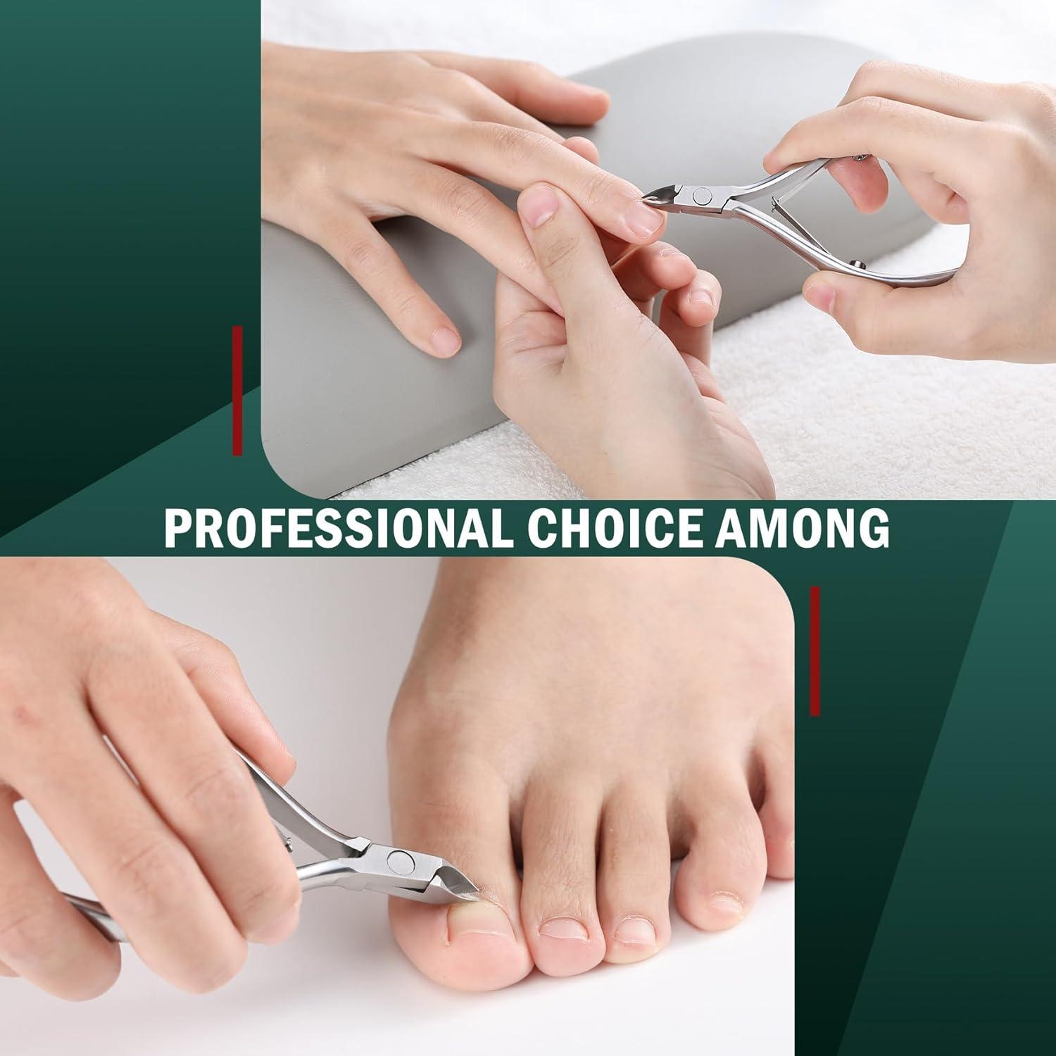 Cortador de Cutículas FVION 4mm - Acero Inoxidable Profesional