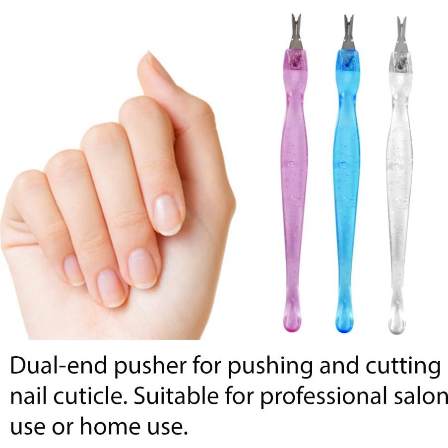 Juego de Herramientas de Uñas LUXXII - 3 Piezas, Cortador y Empujador