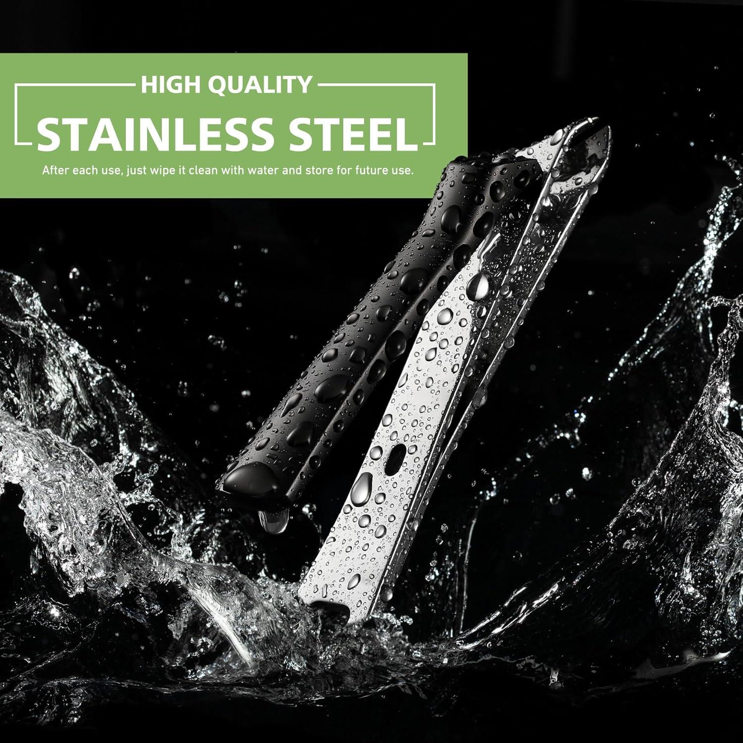 Cortauñas para Uñas Encarnadas BALUCA - Acero Inoxidable, Negro