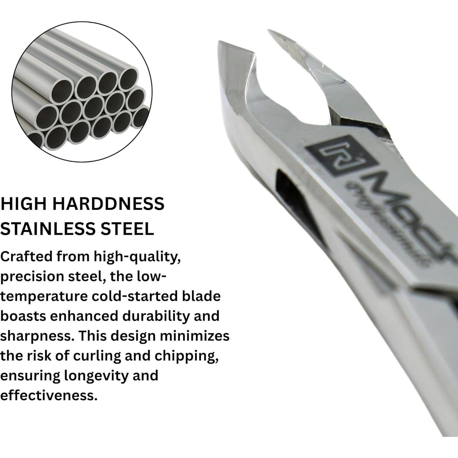 Corta Cutículas Profesional Macs - Acero Inoxidable 10 cm